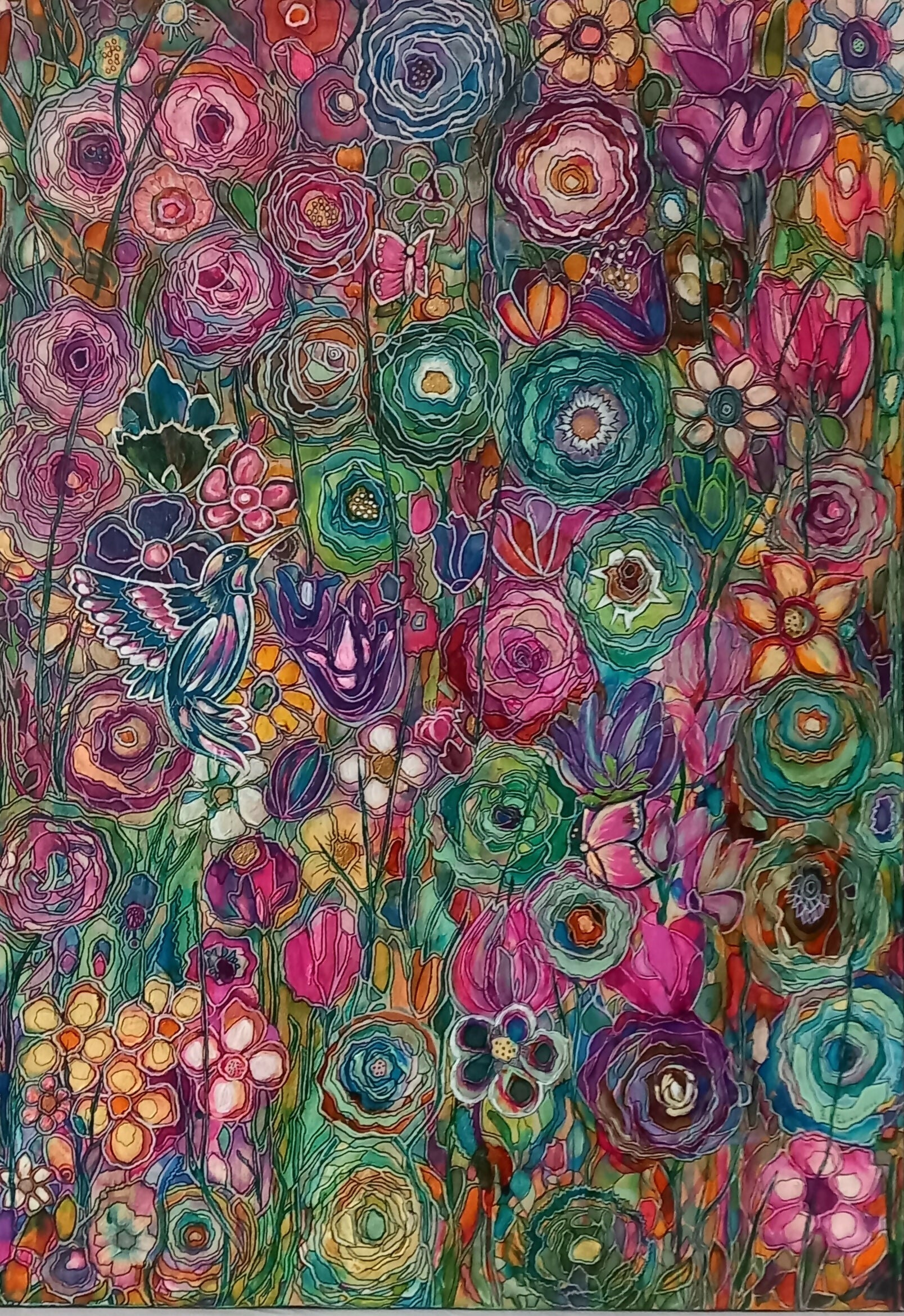 Fantasy of flowers and color