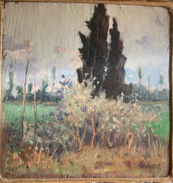 The two cypresses