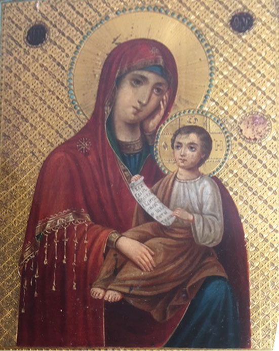 Unknown - Icon of the Madonna and Child