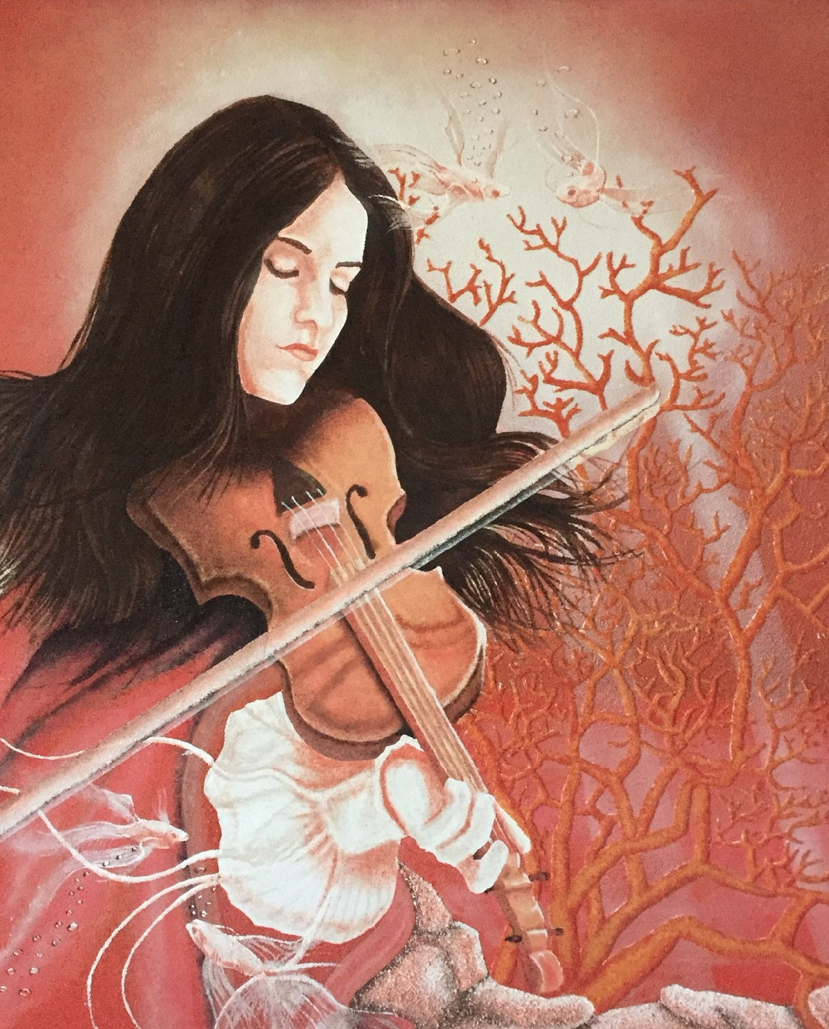 Maria Paolillo - Woman with Violin