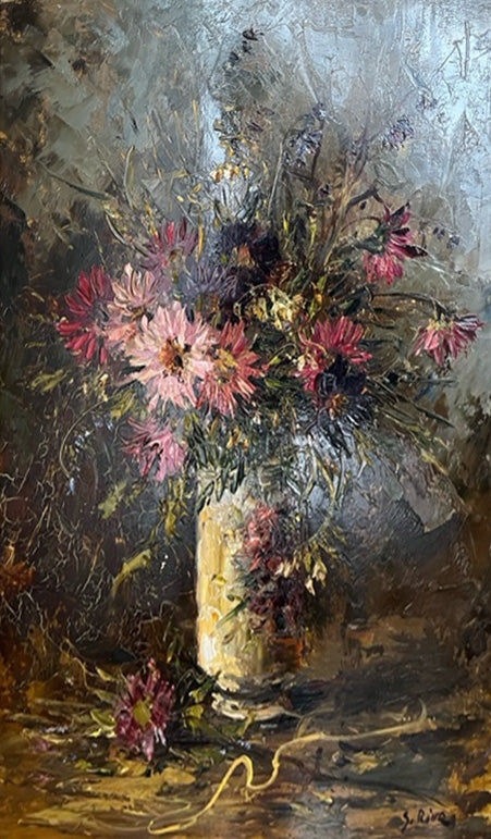 Giuseppina Riva Gandola - Sin título (Jarrón de flores)