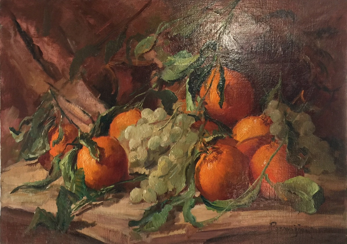 Aldo Parmigiani - Arance con uva