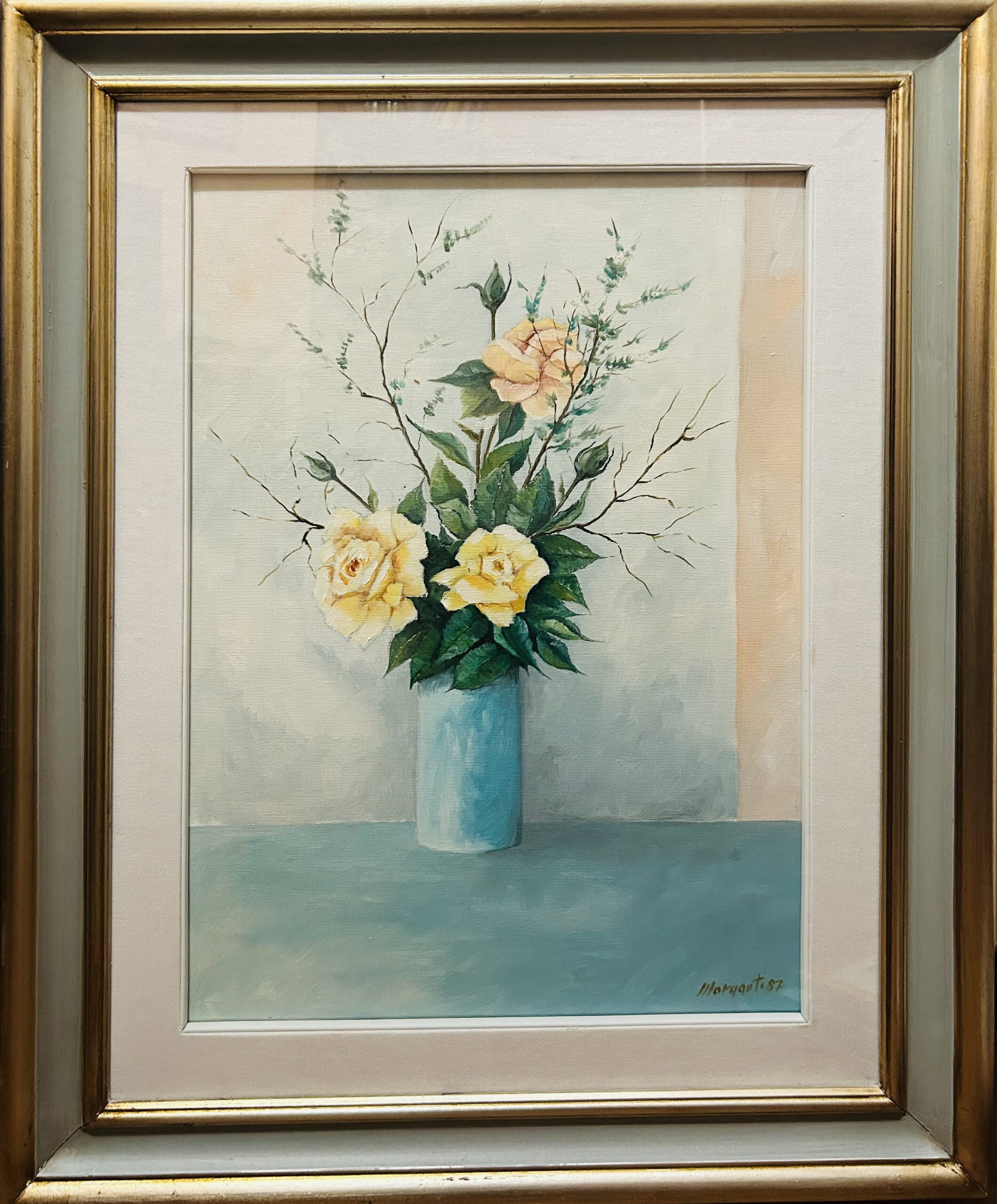Morganti - Vase with roses