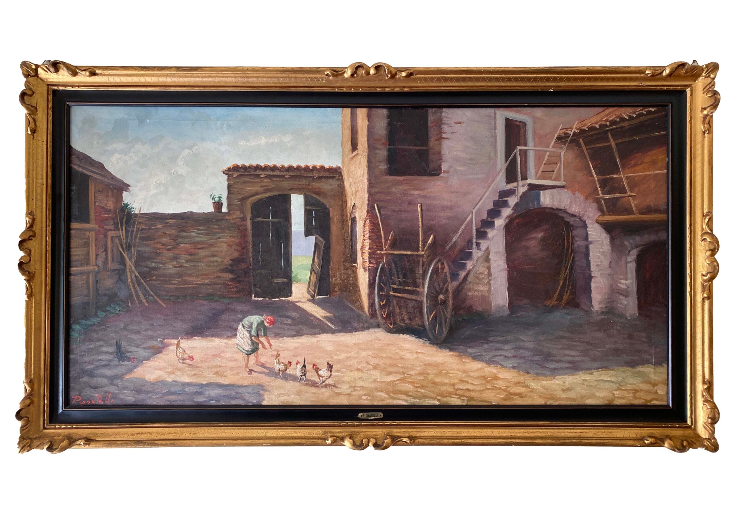 Luigi Pignatelli - The Courtyard