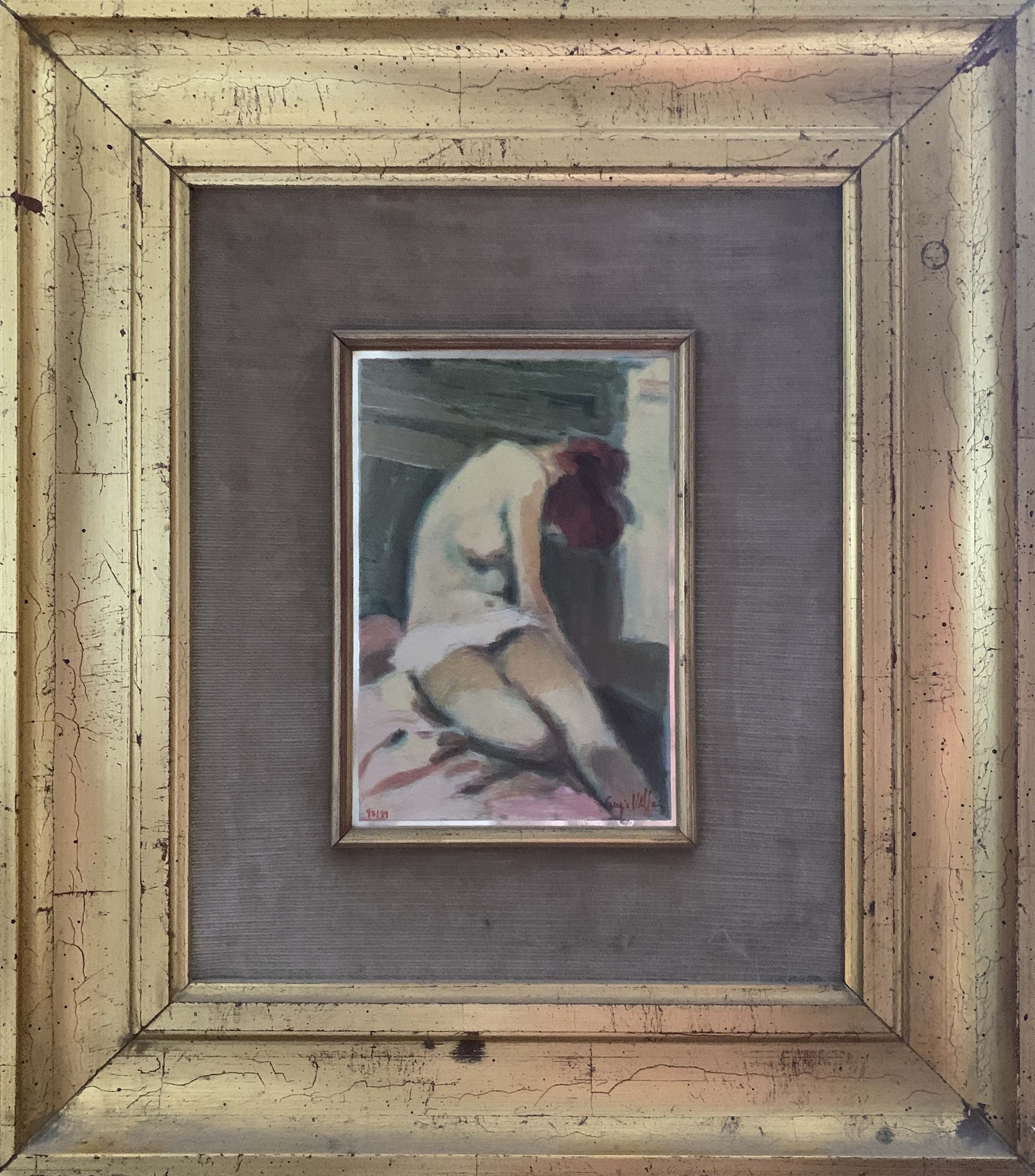 Sergio Vellani - Desnudo sentado