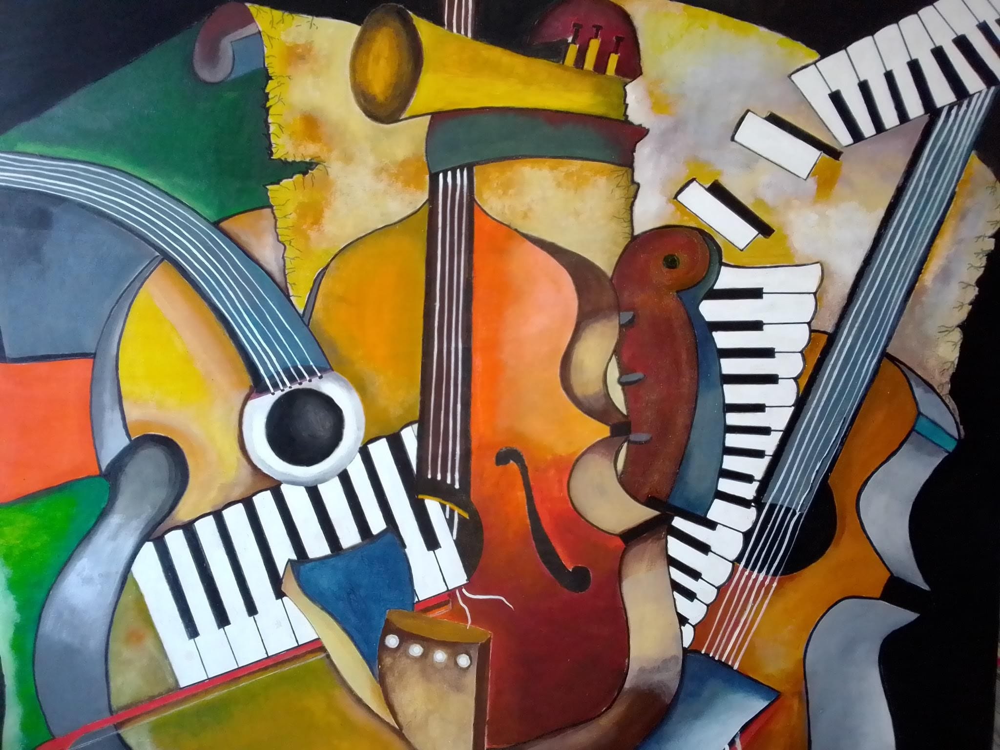 Composition of musical instruments