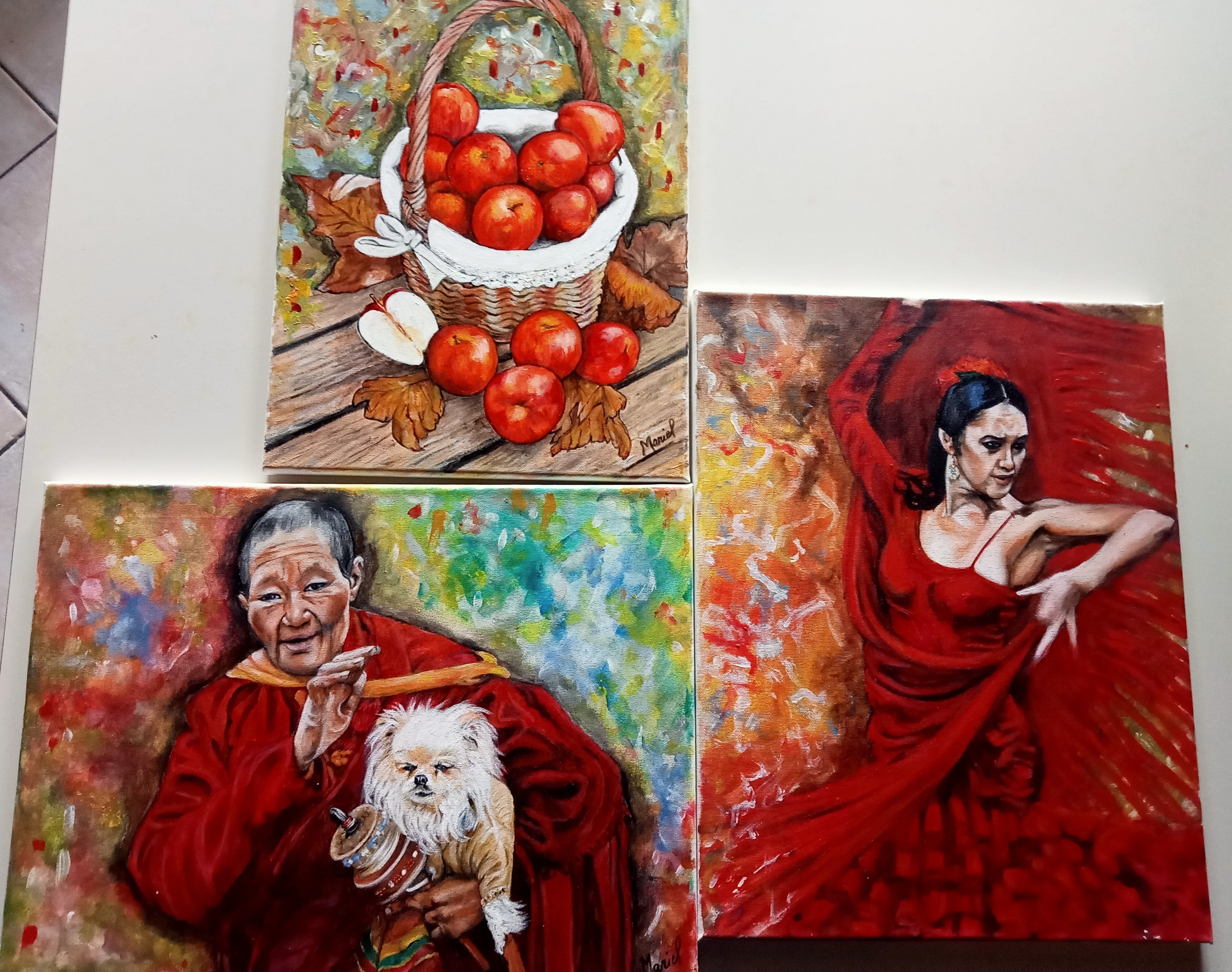 Red Triptych