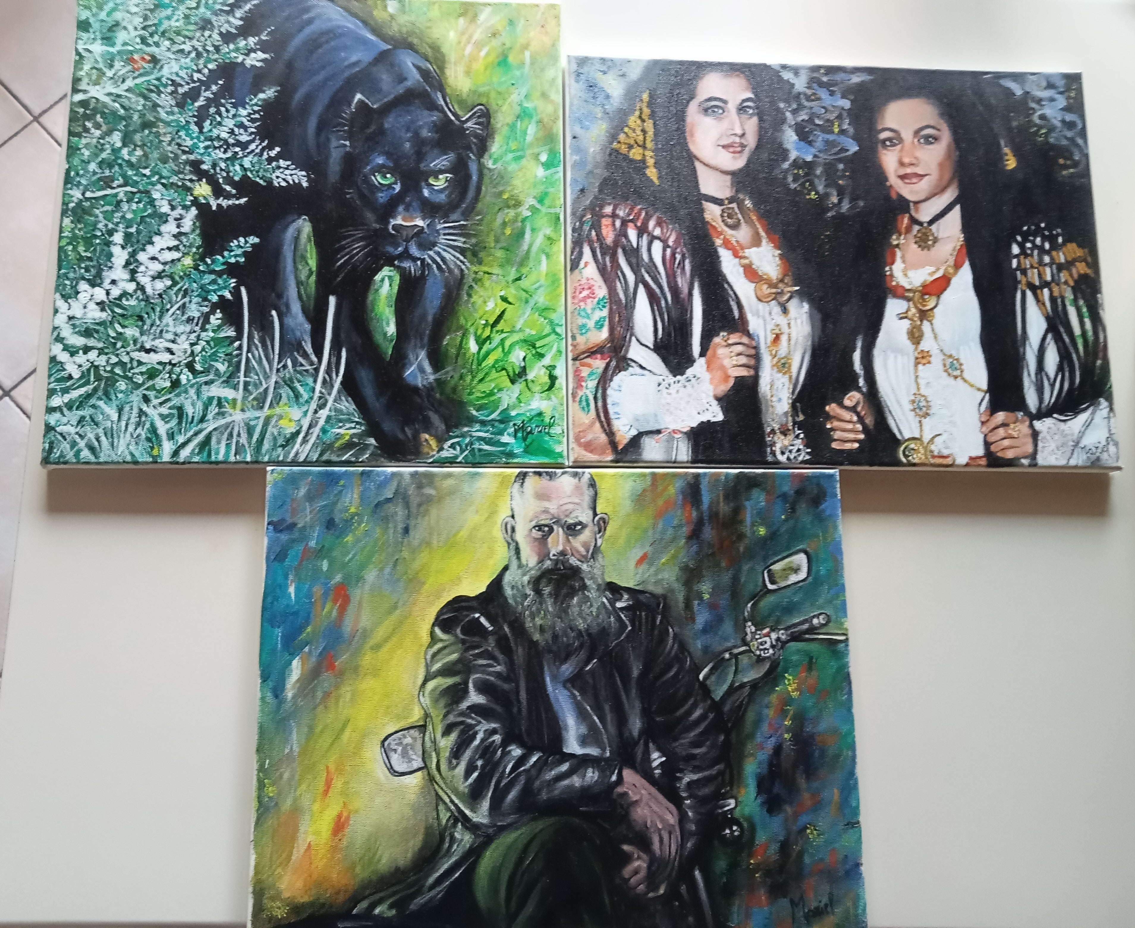 Black Triptych