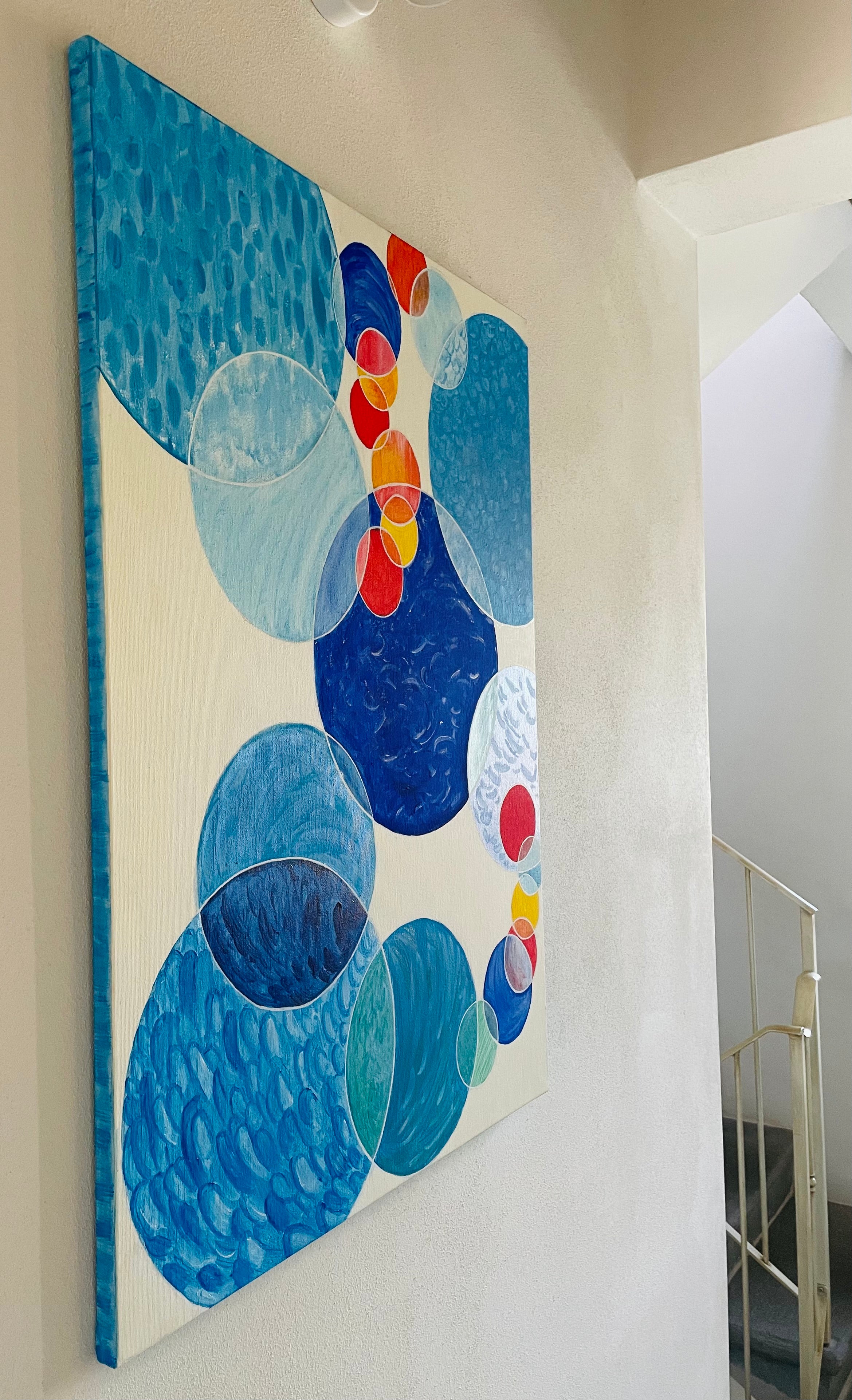 “Bubbles: red touch”