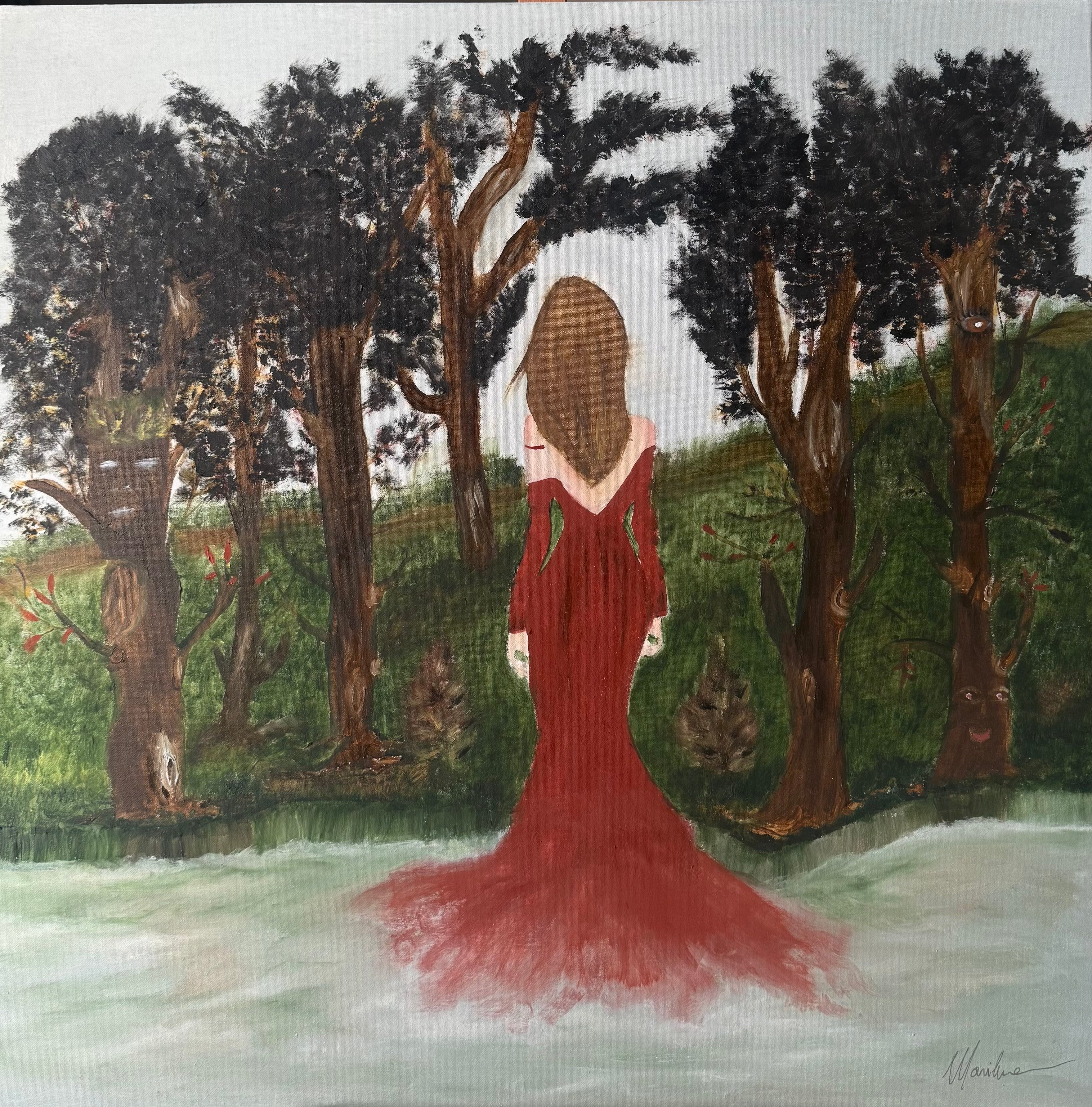 The Woman in Red