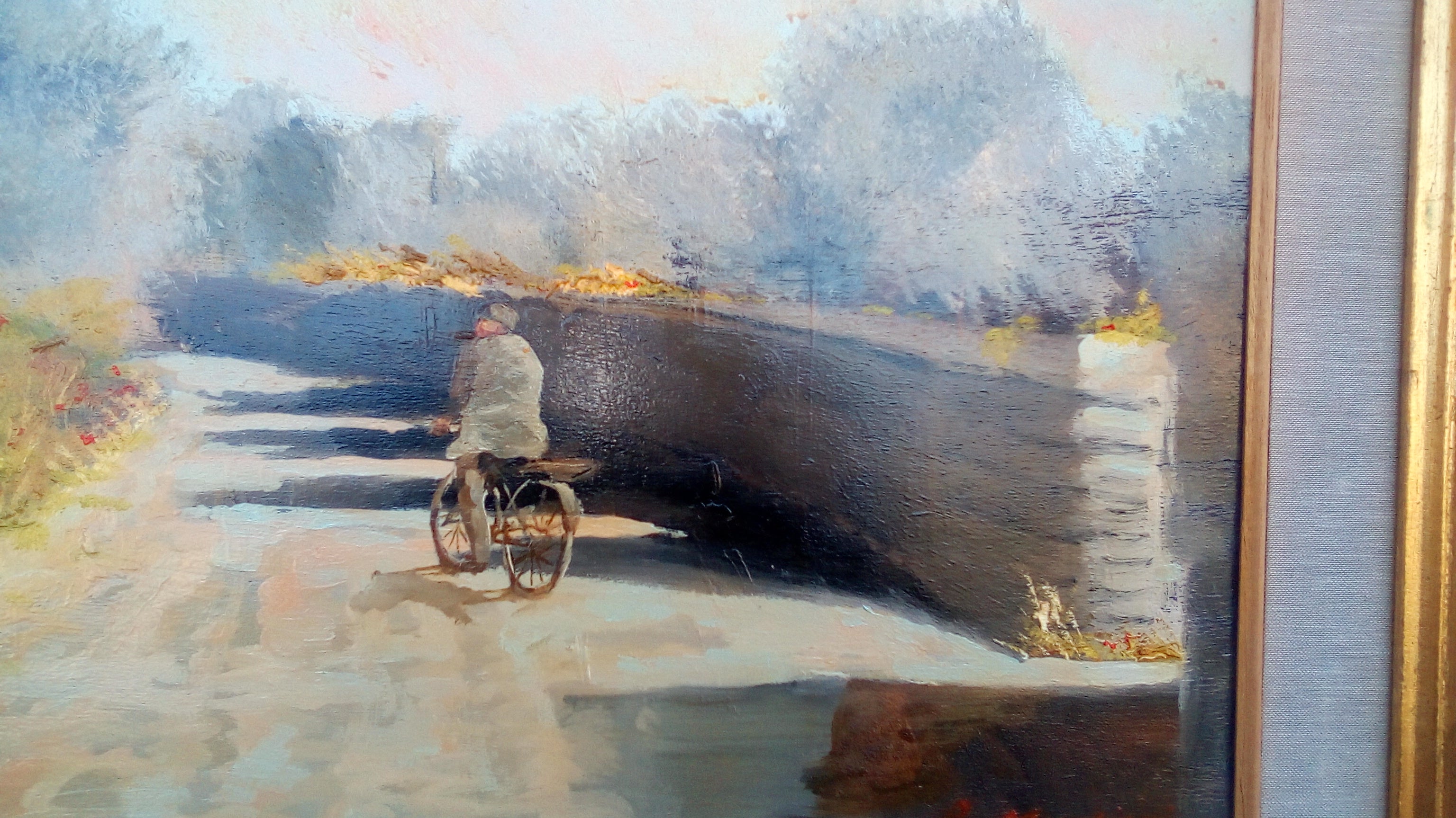 Uomo in bici