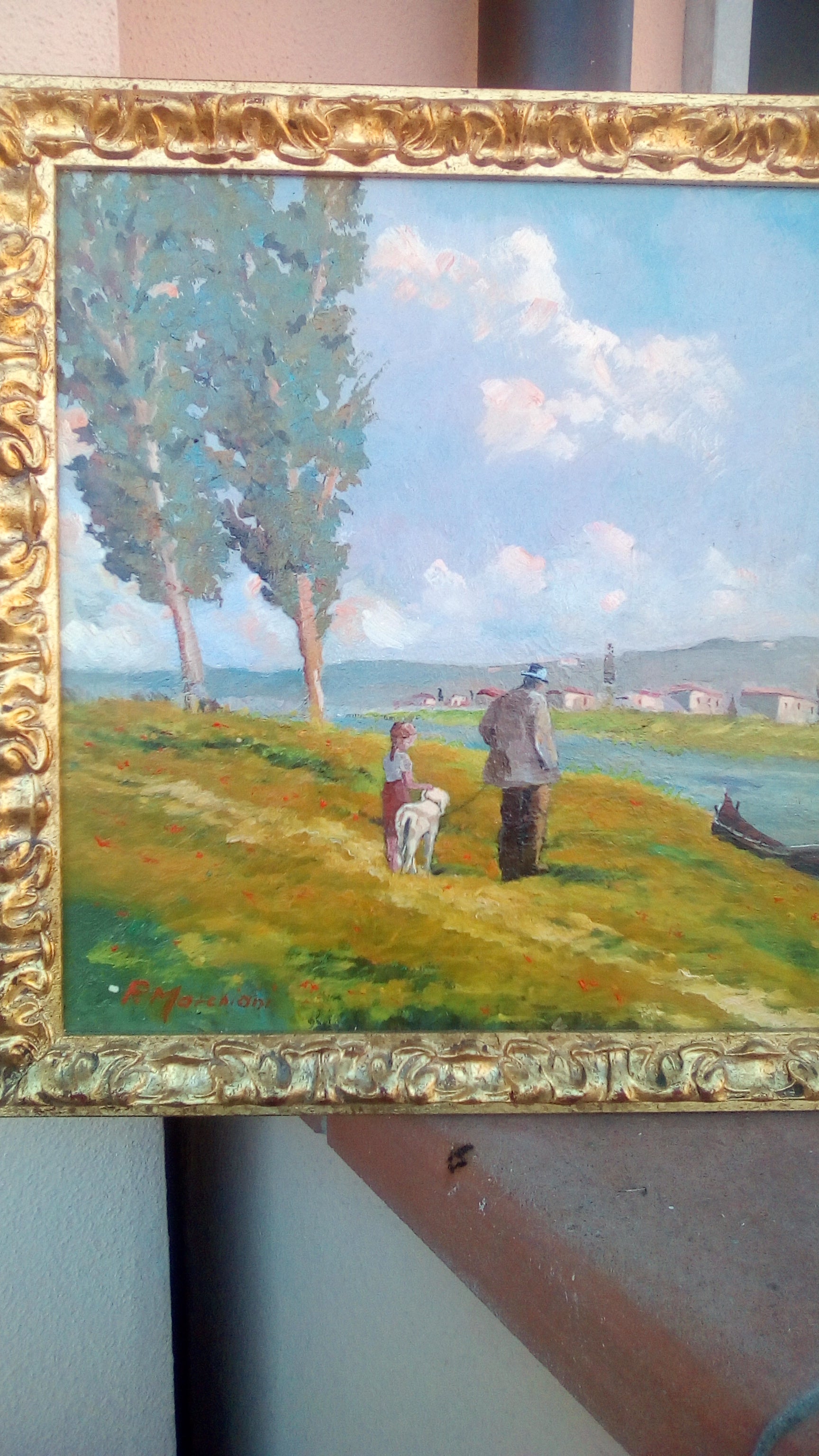 Nonno e nipotina