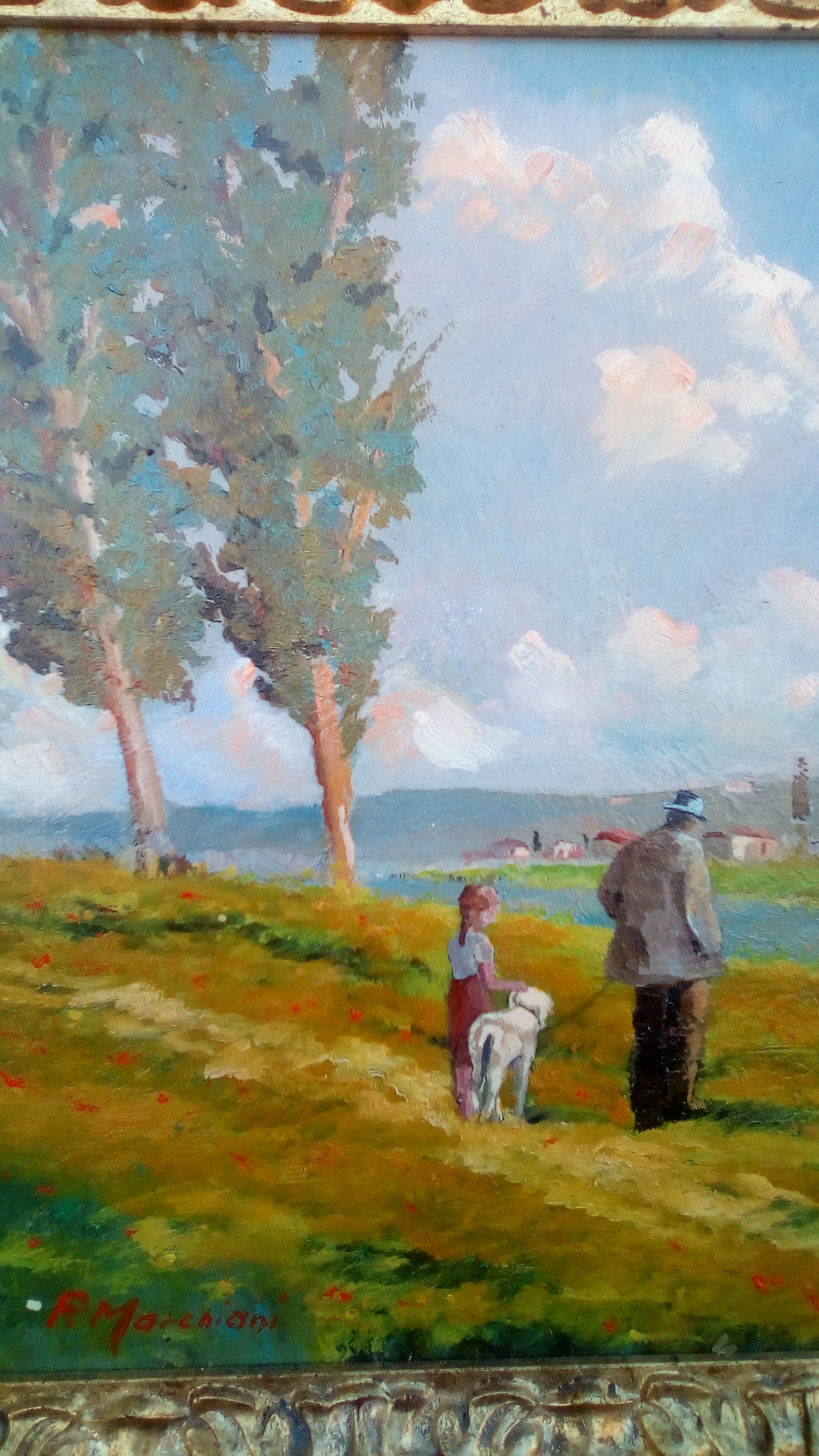 Nonno e nipotina