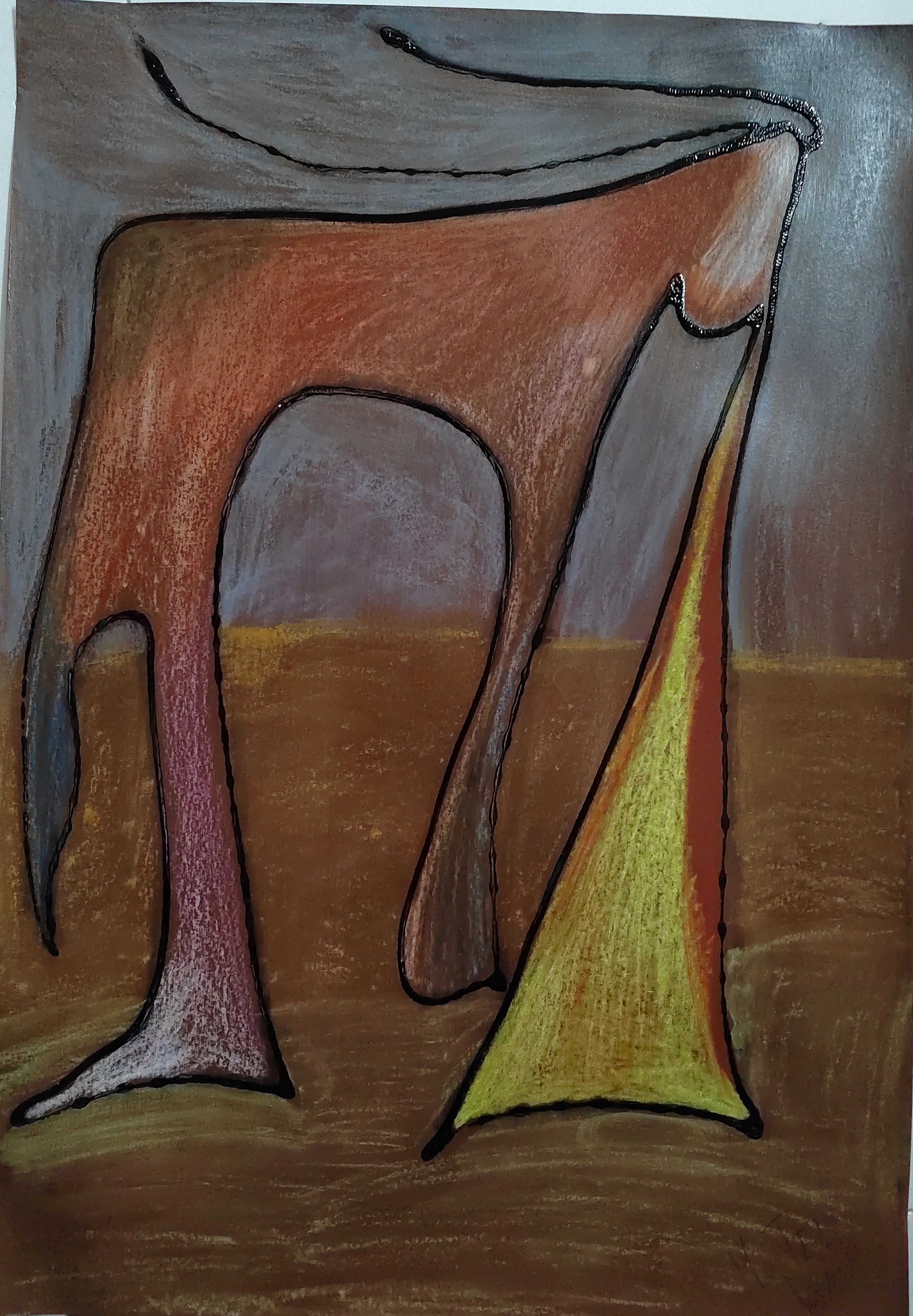 Aurochs Bull in the Prairie