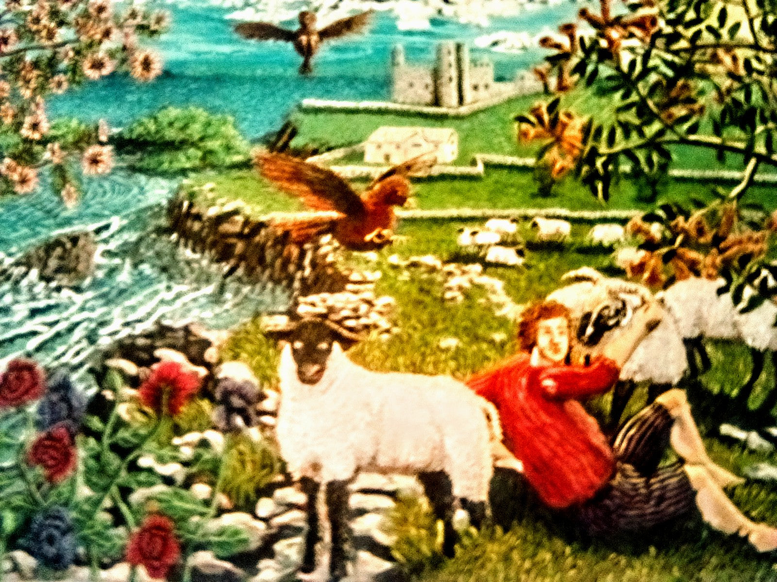 Irish landscape.