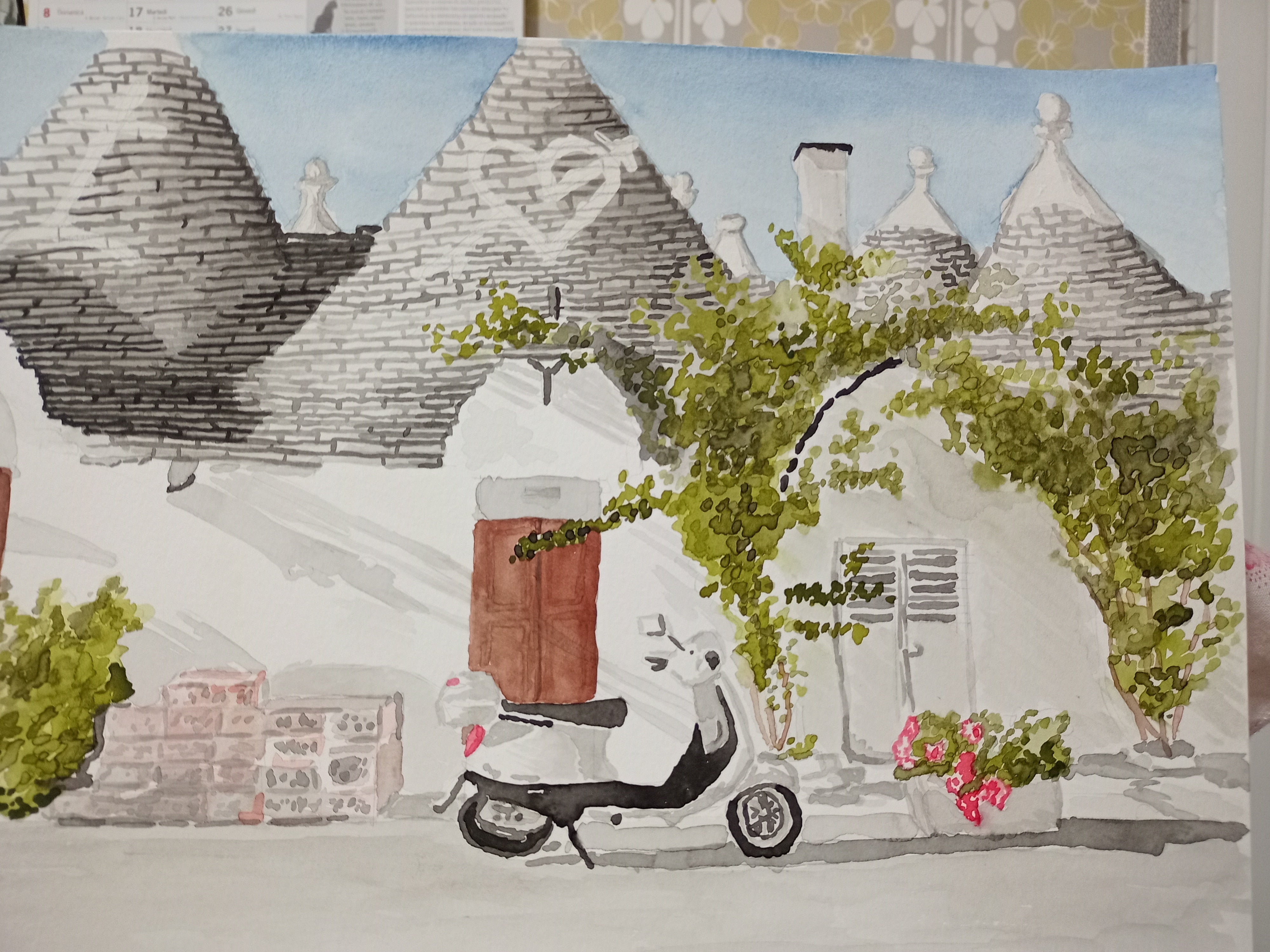 Trullo al mattino