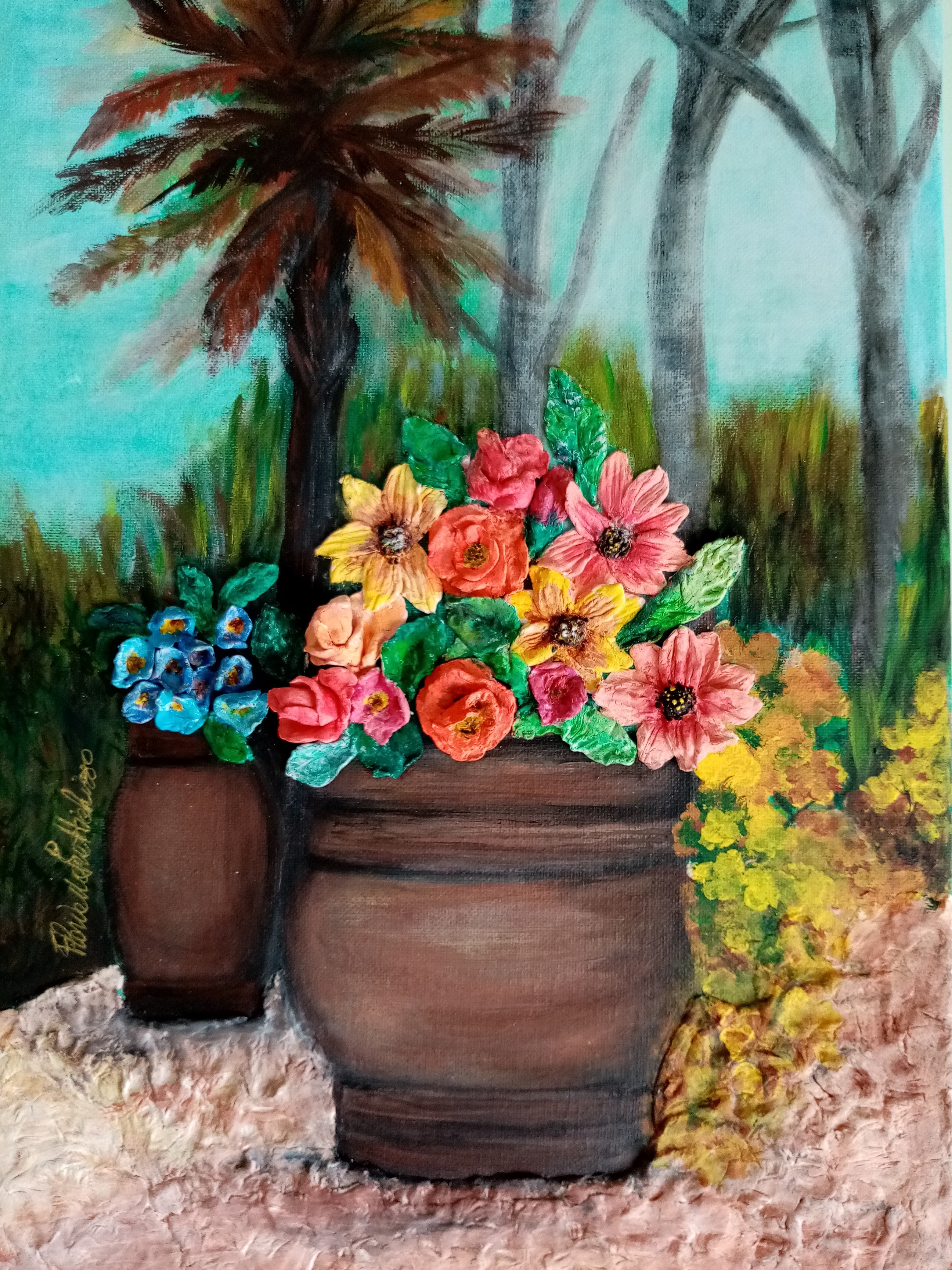 Fiori e rocce