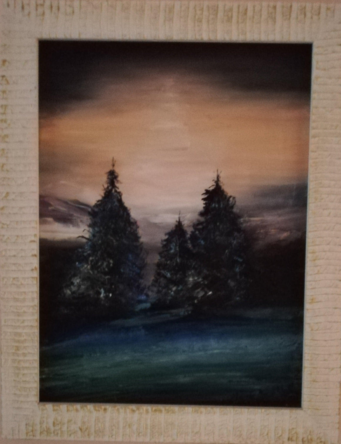 The quiet of a winter landscape