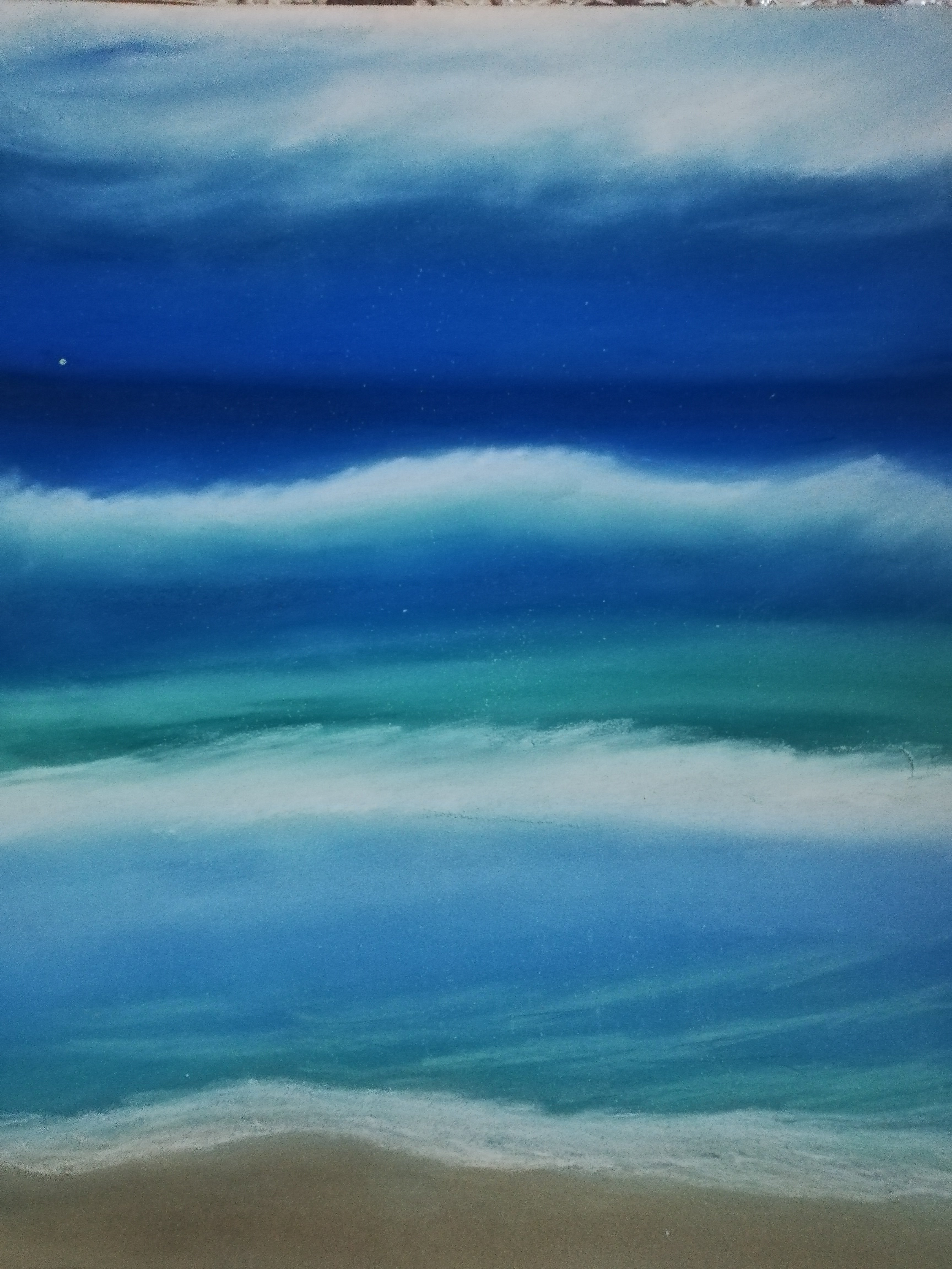 The colors of the sea