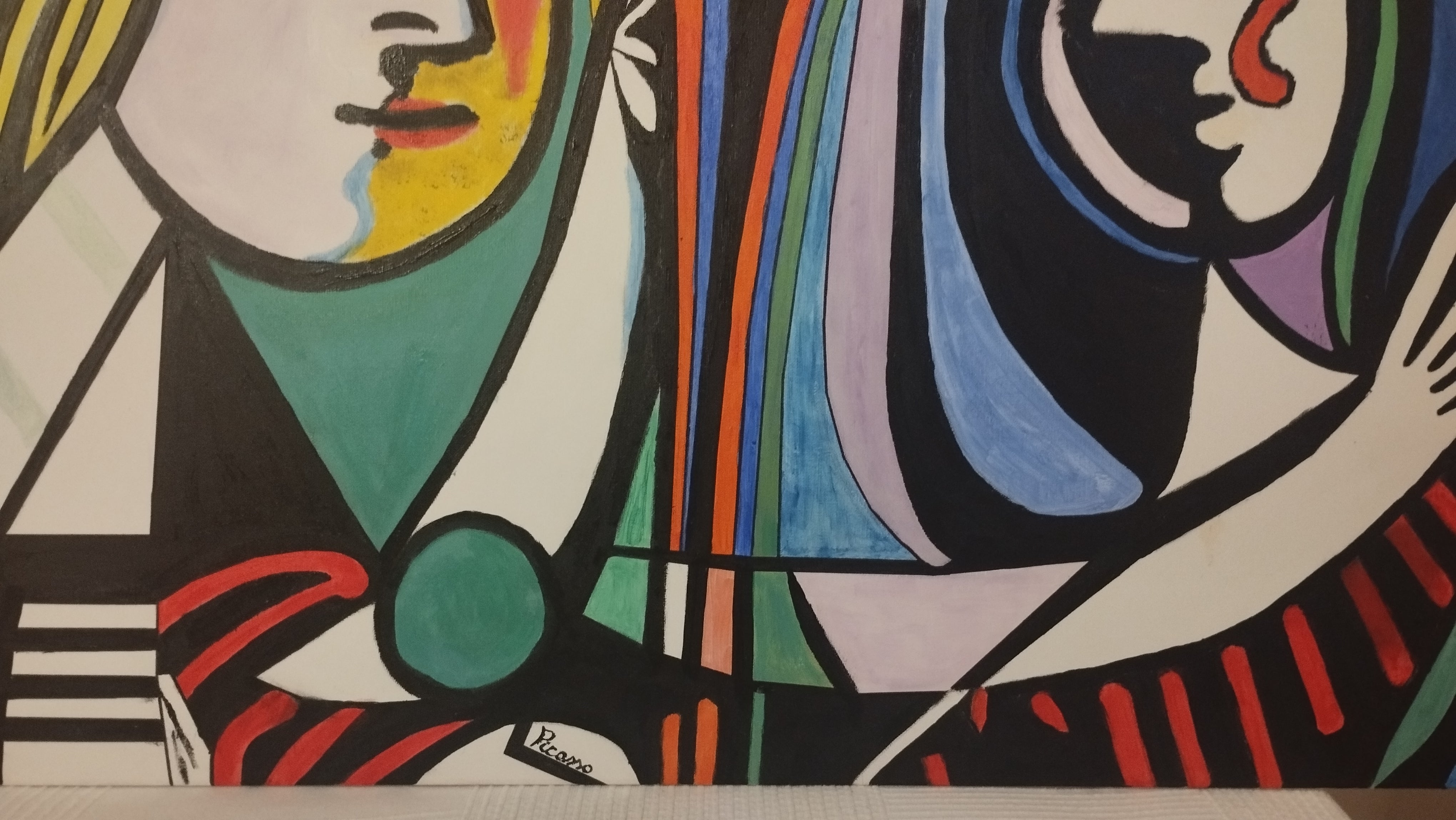 Ragazza di fronte allo specchio di Pablo Picasso