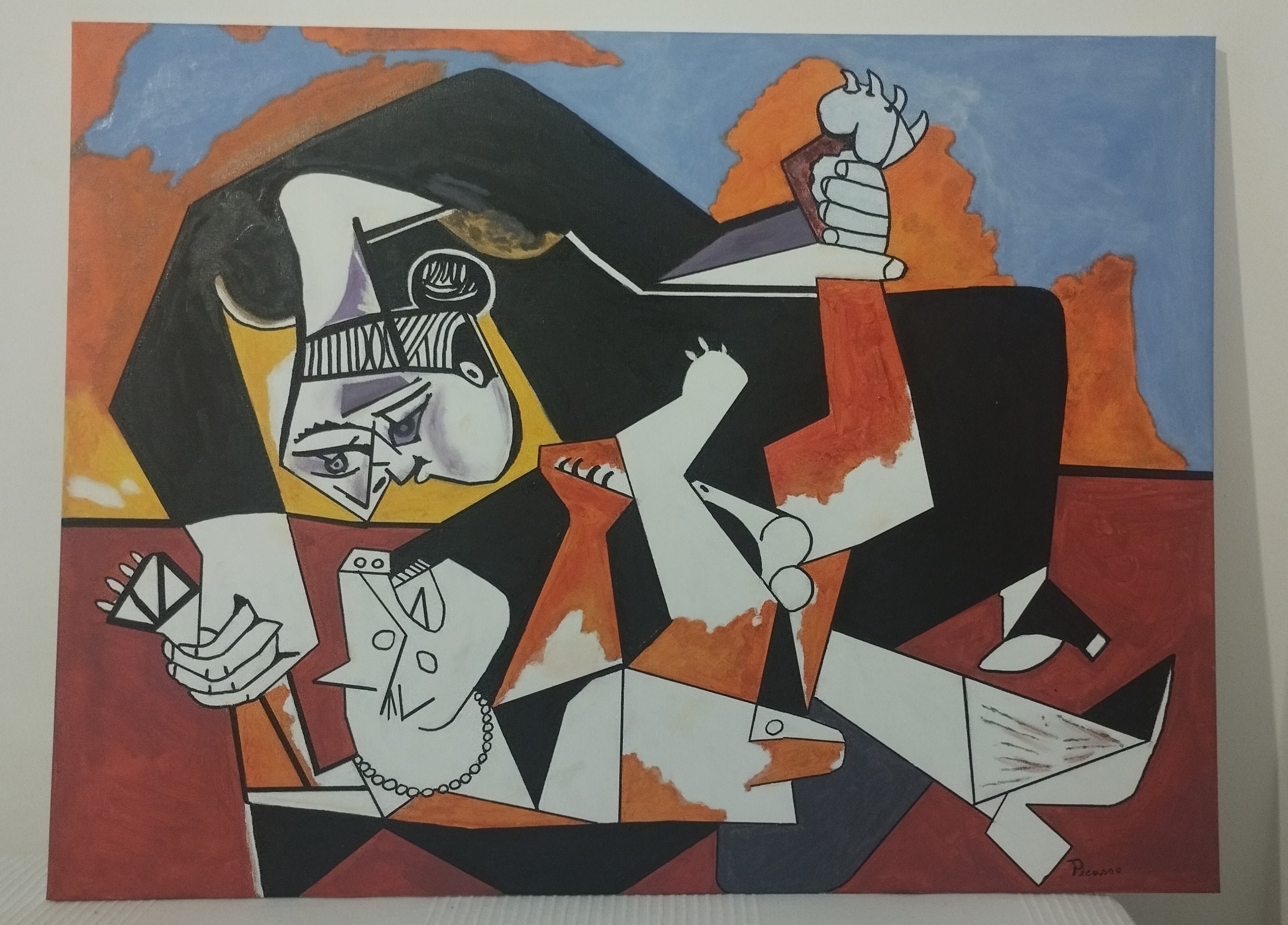 La donna e il cane di Pablo Picasso