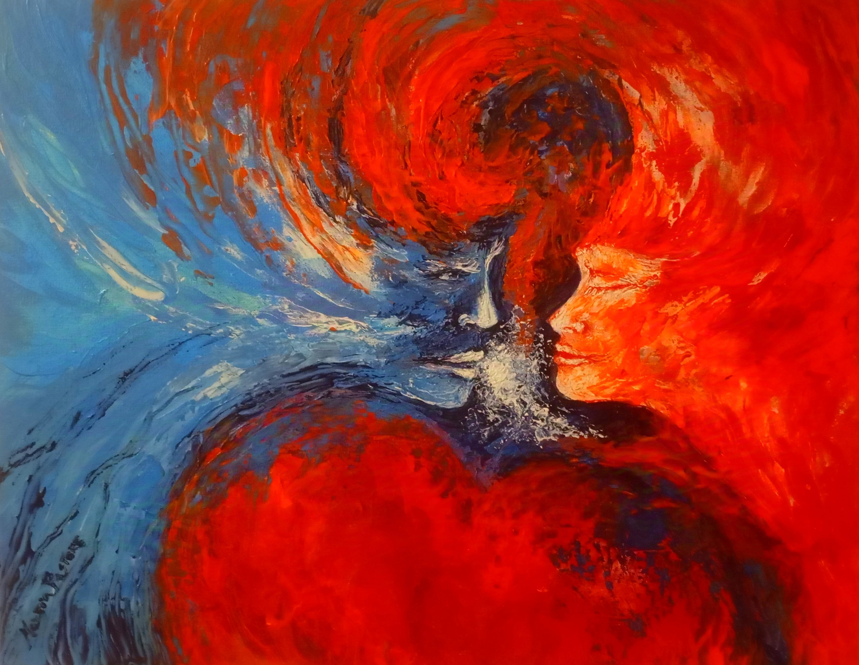 Impossible love betwenn water and fire