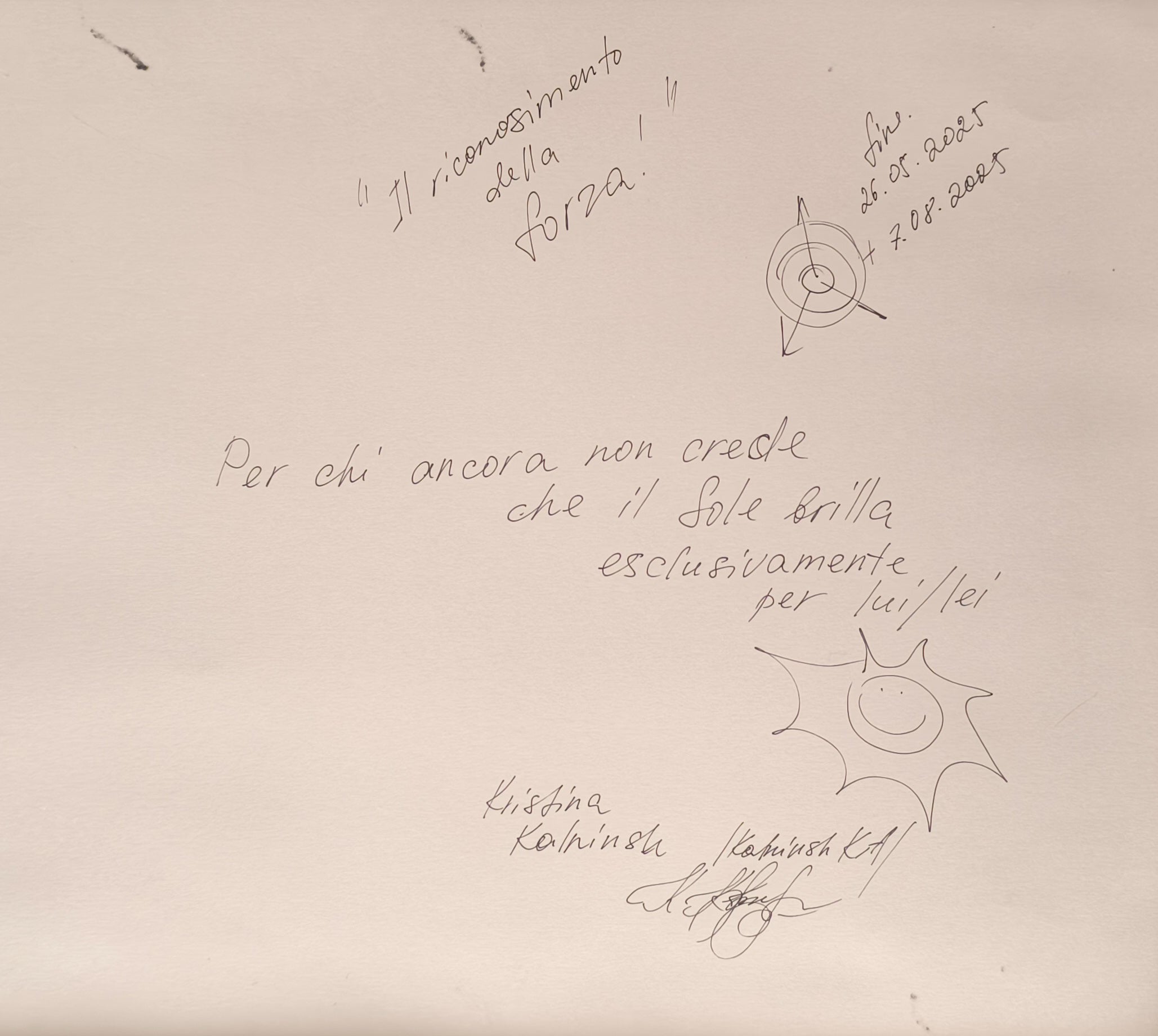 "Riconoscimento della Forza"