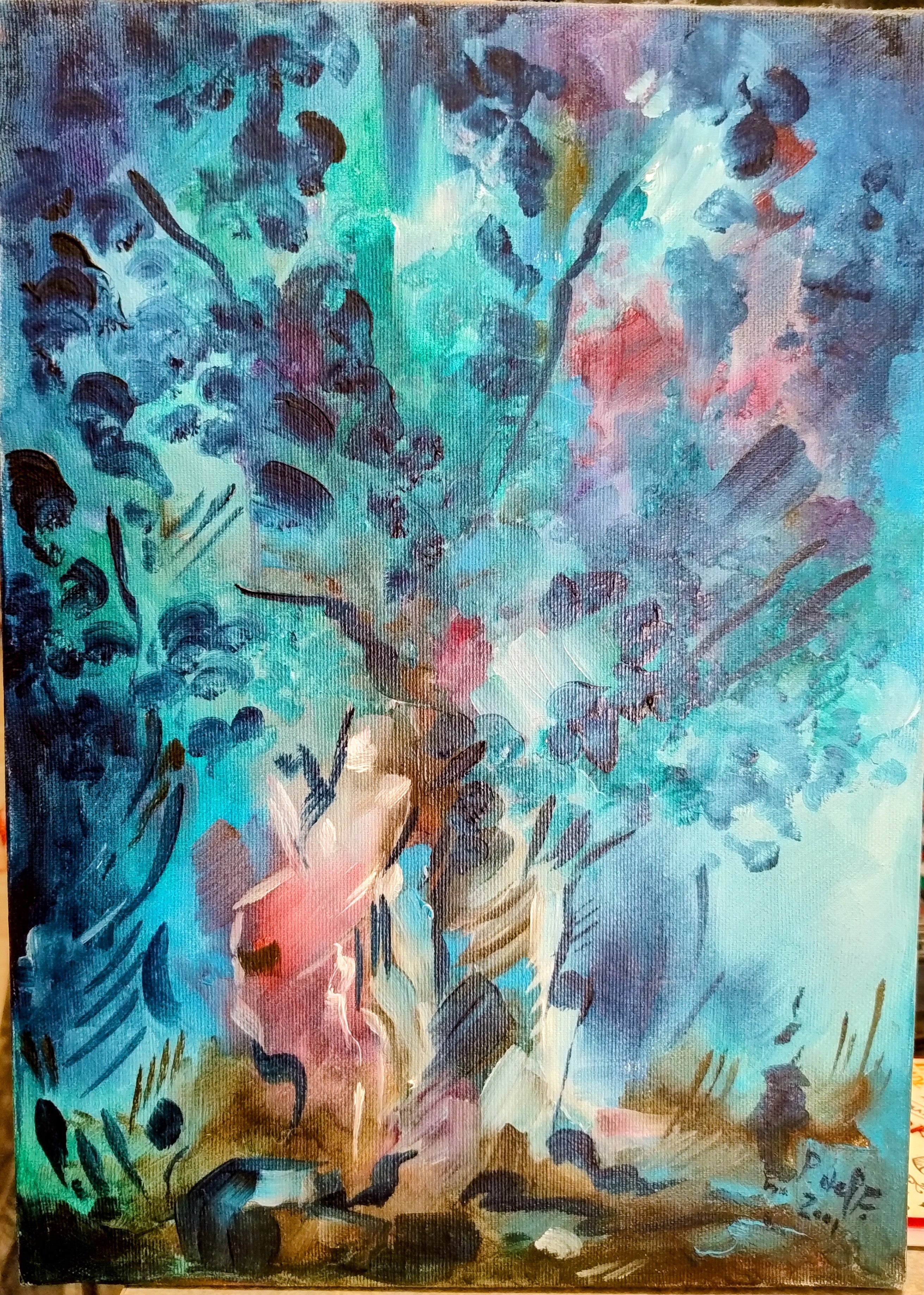 Nel bosco blu