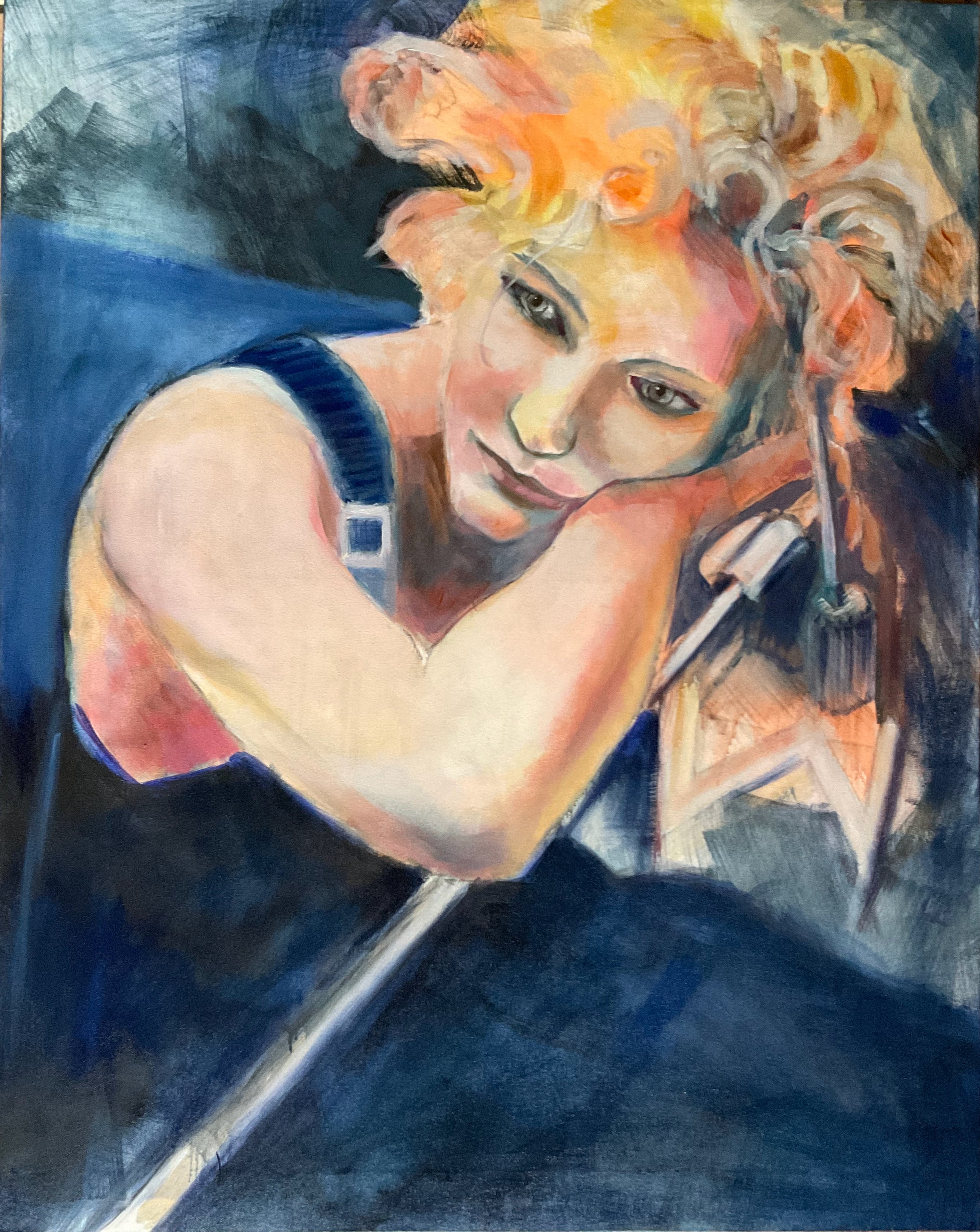 Cate at Night