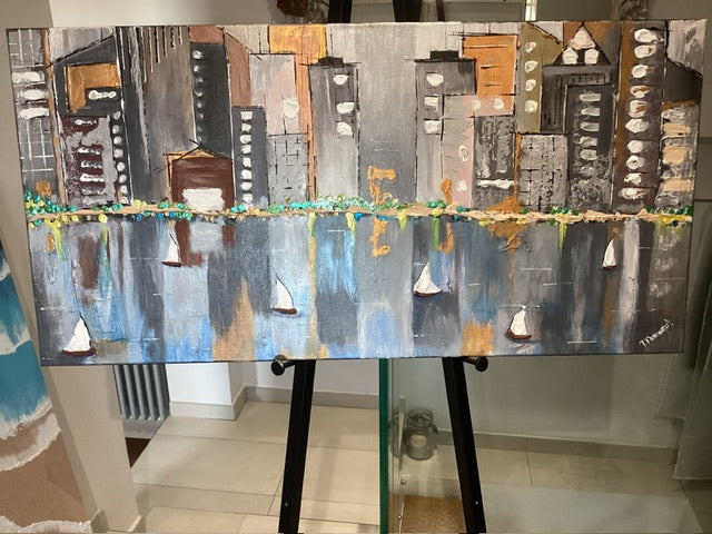 The city