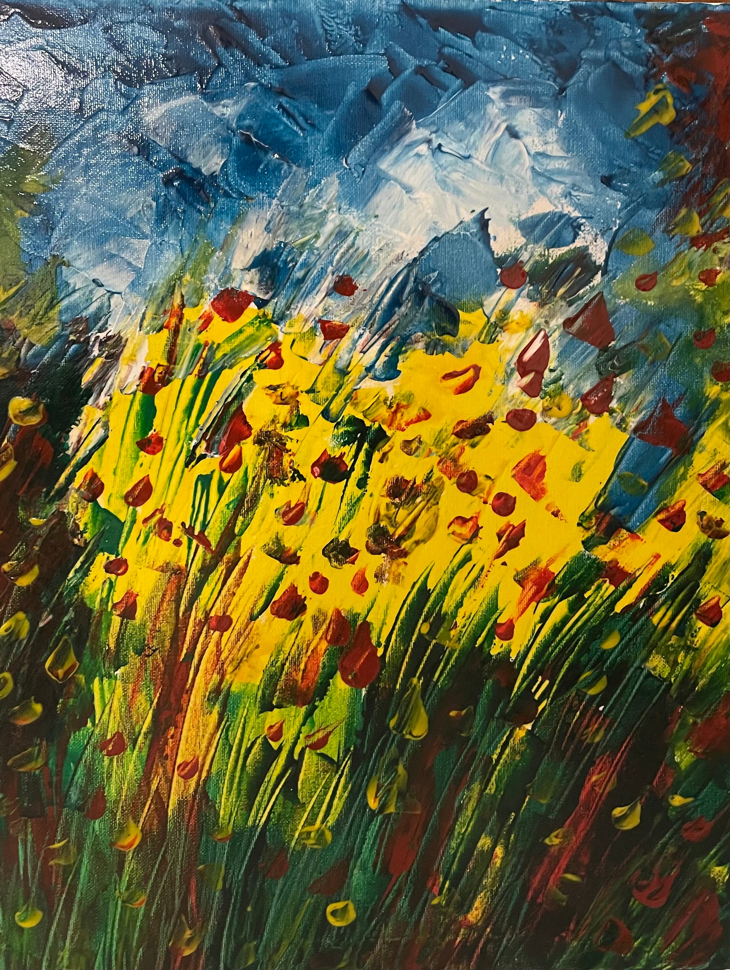 Campo de amapolas