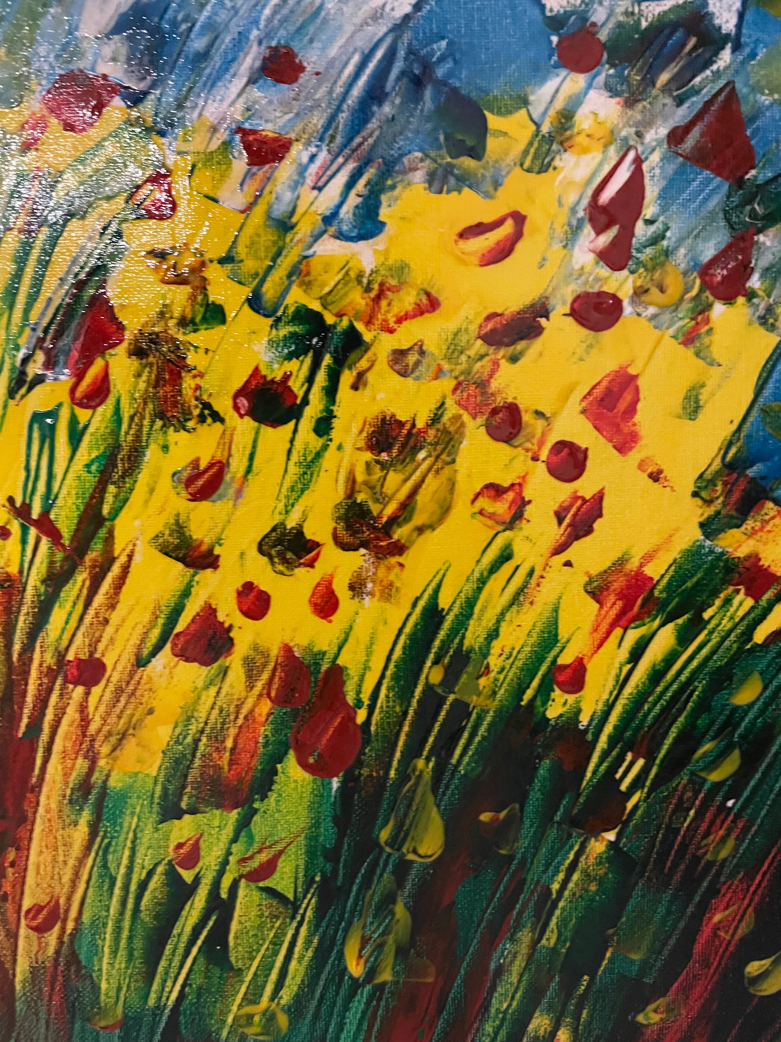 Field with poppies