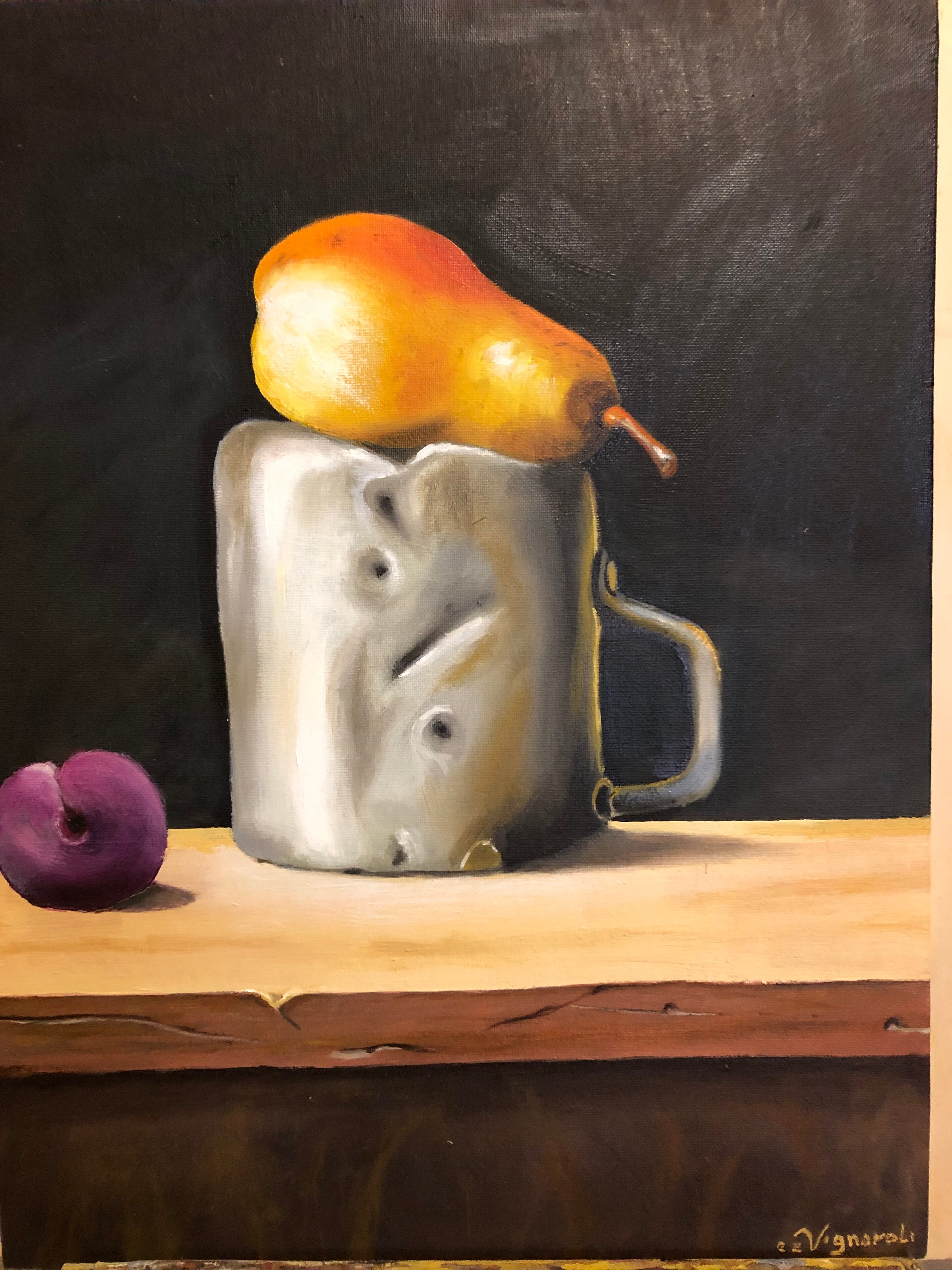 Carafe and fruit