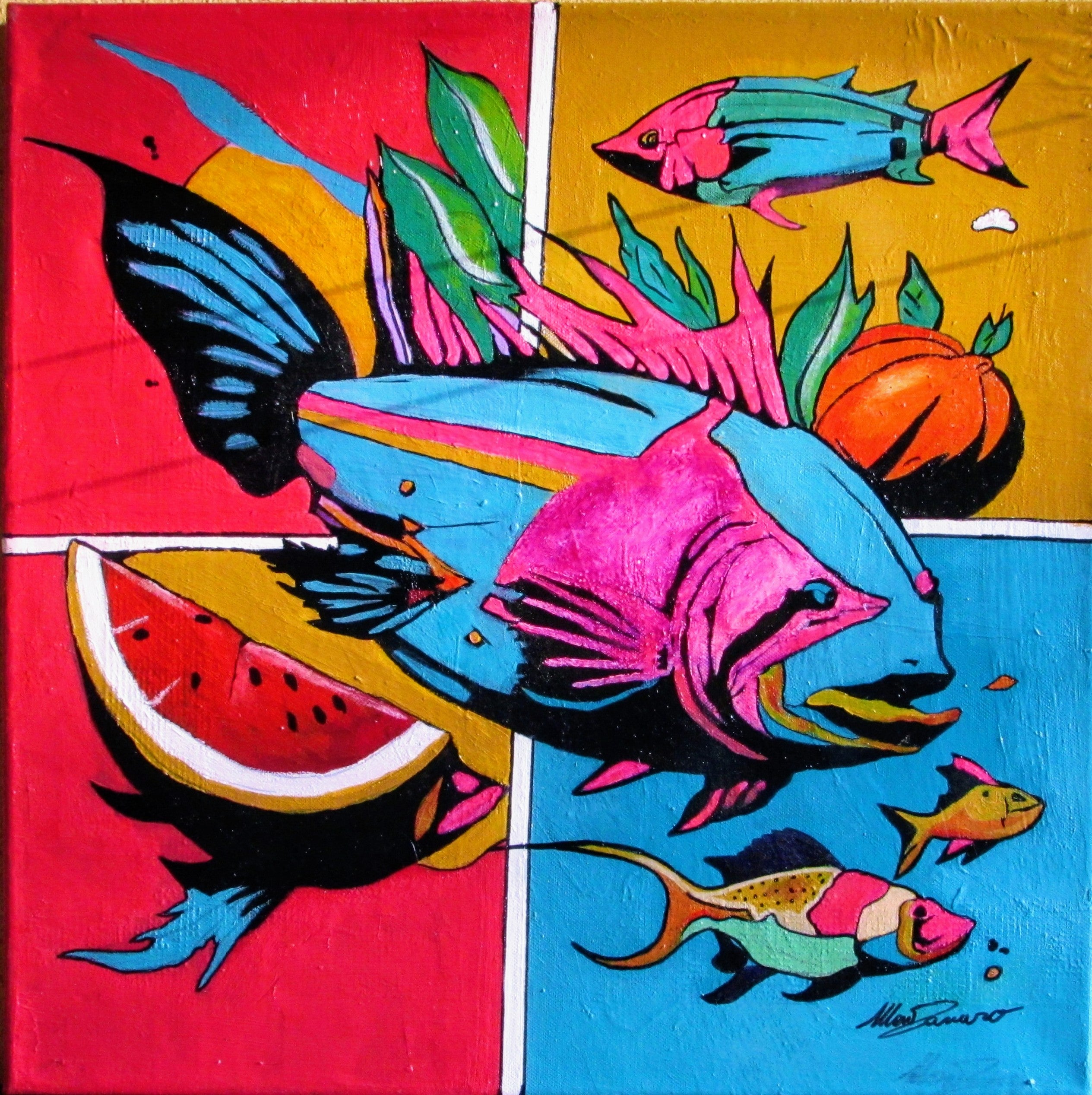 Another fish out of water....melon