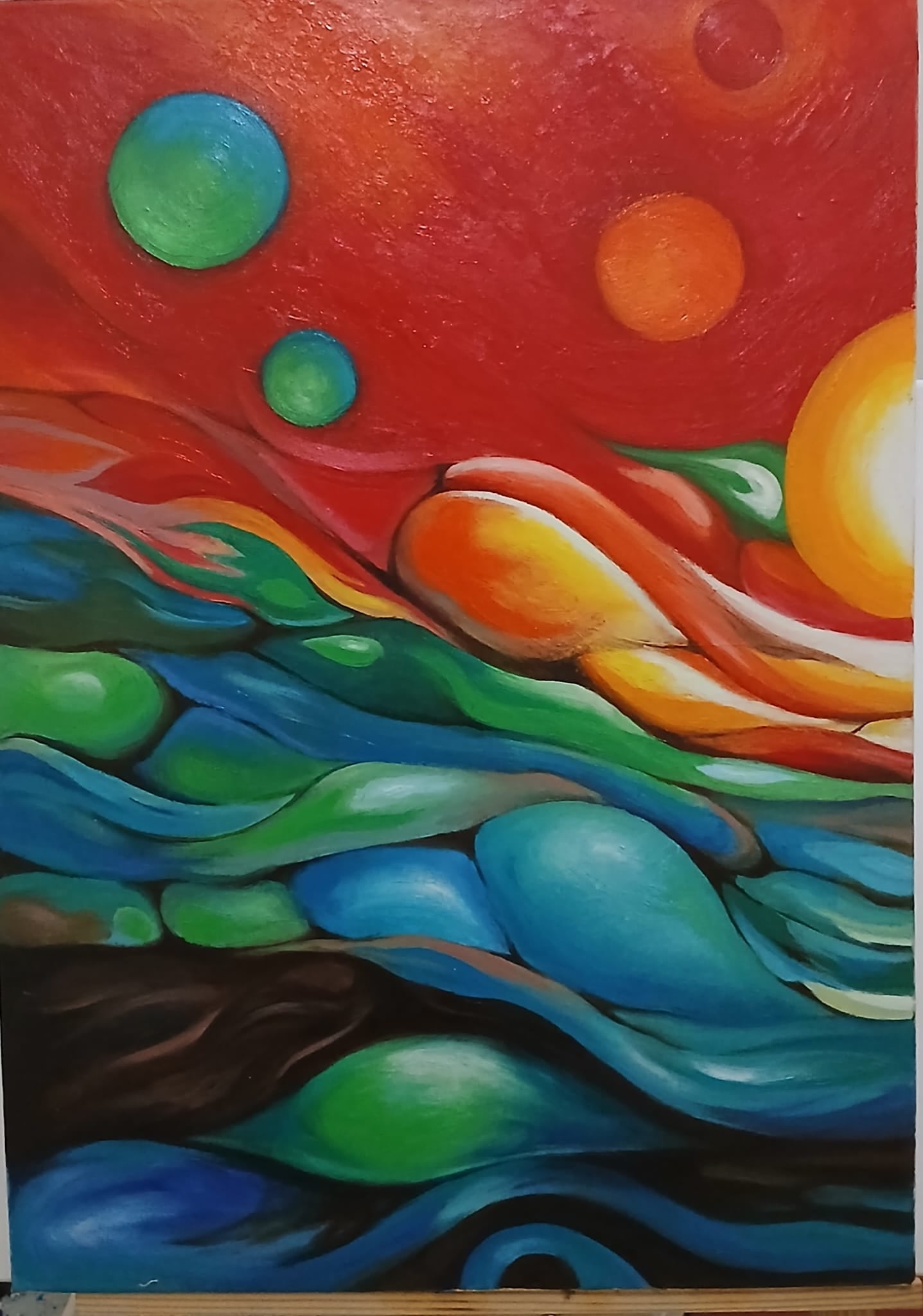 Acqua ,terra e cielo
