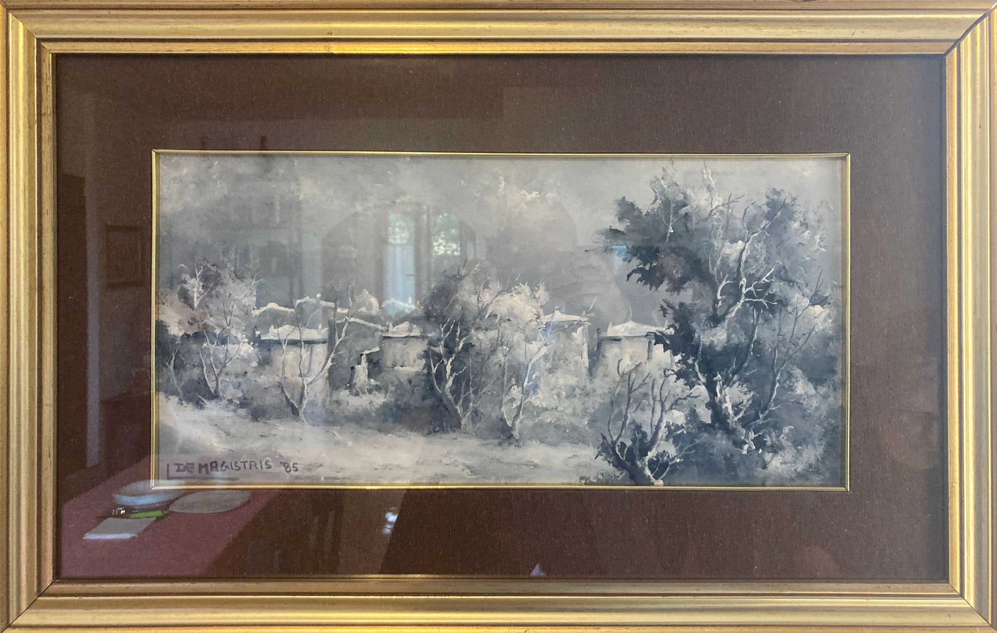Leonardo De Magistris - Paisaje nevado