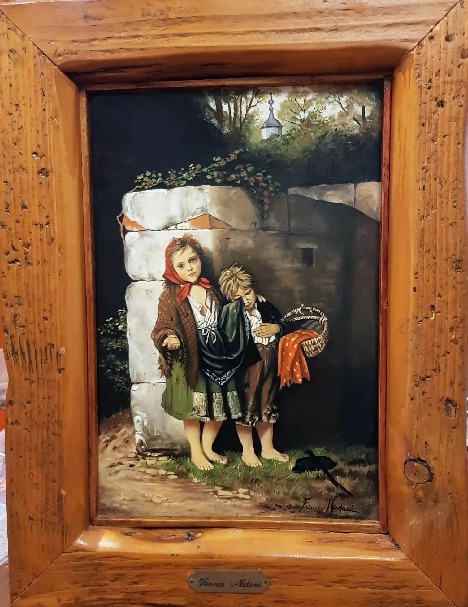 Poor little children