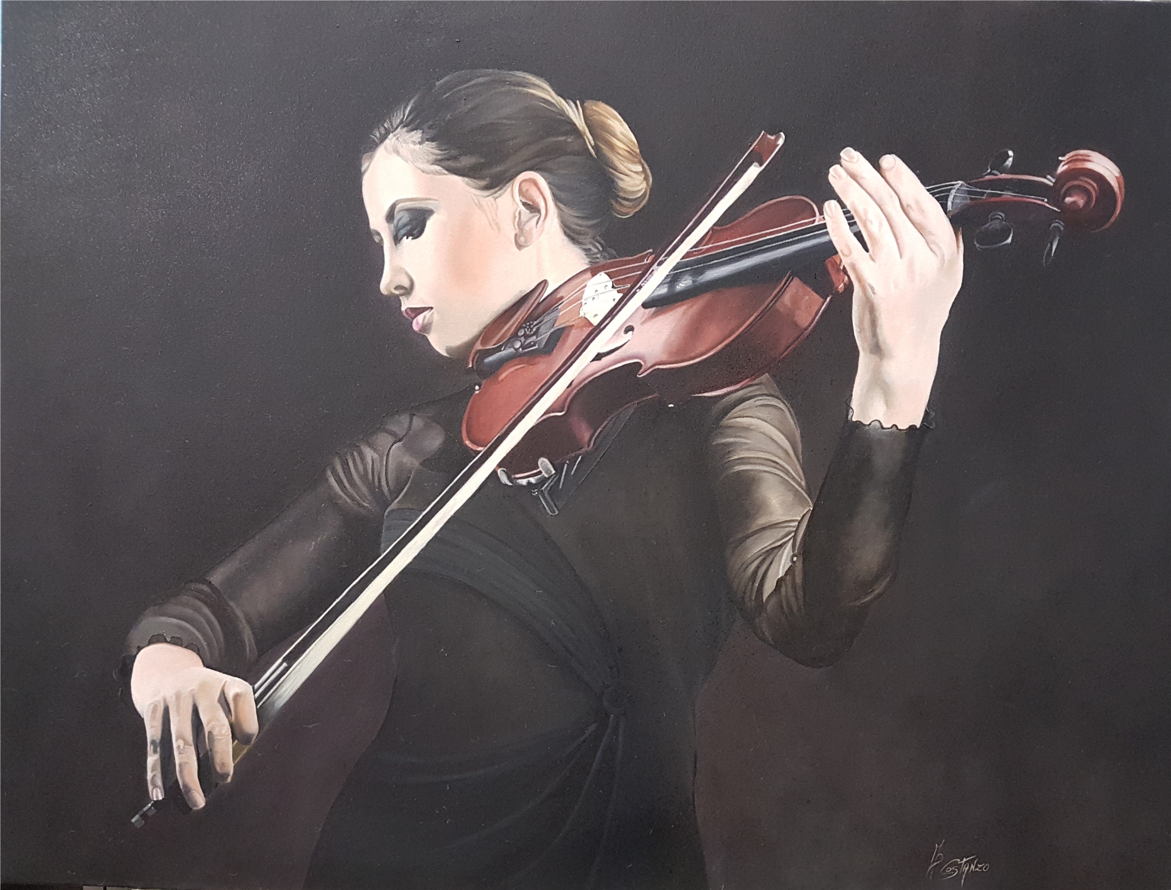 María Pina Costanzo - La violinista