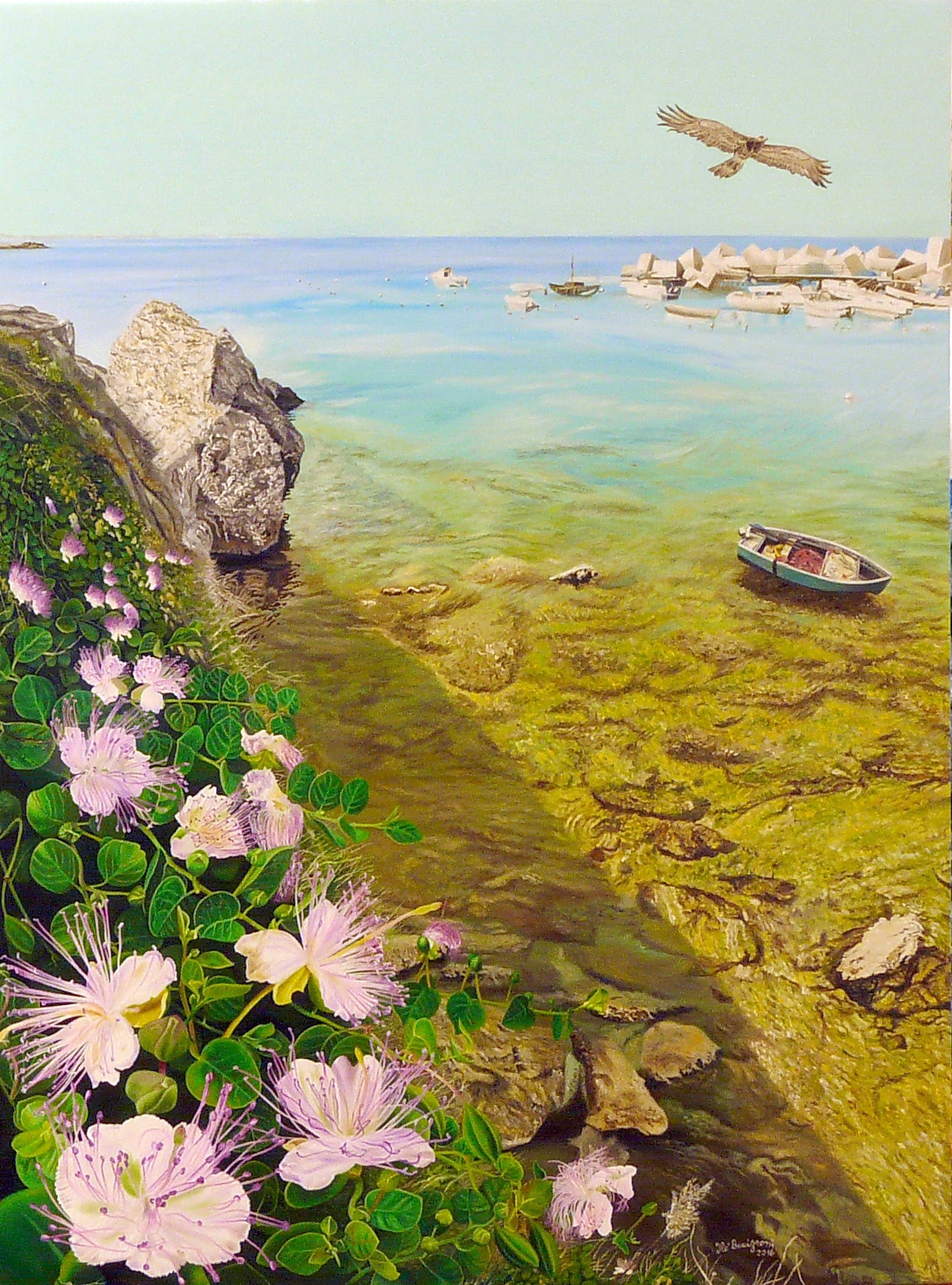 Buccigrossi Floriano - La scogliera a S.Caterina
