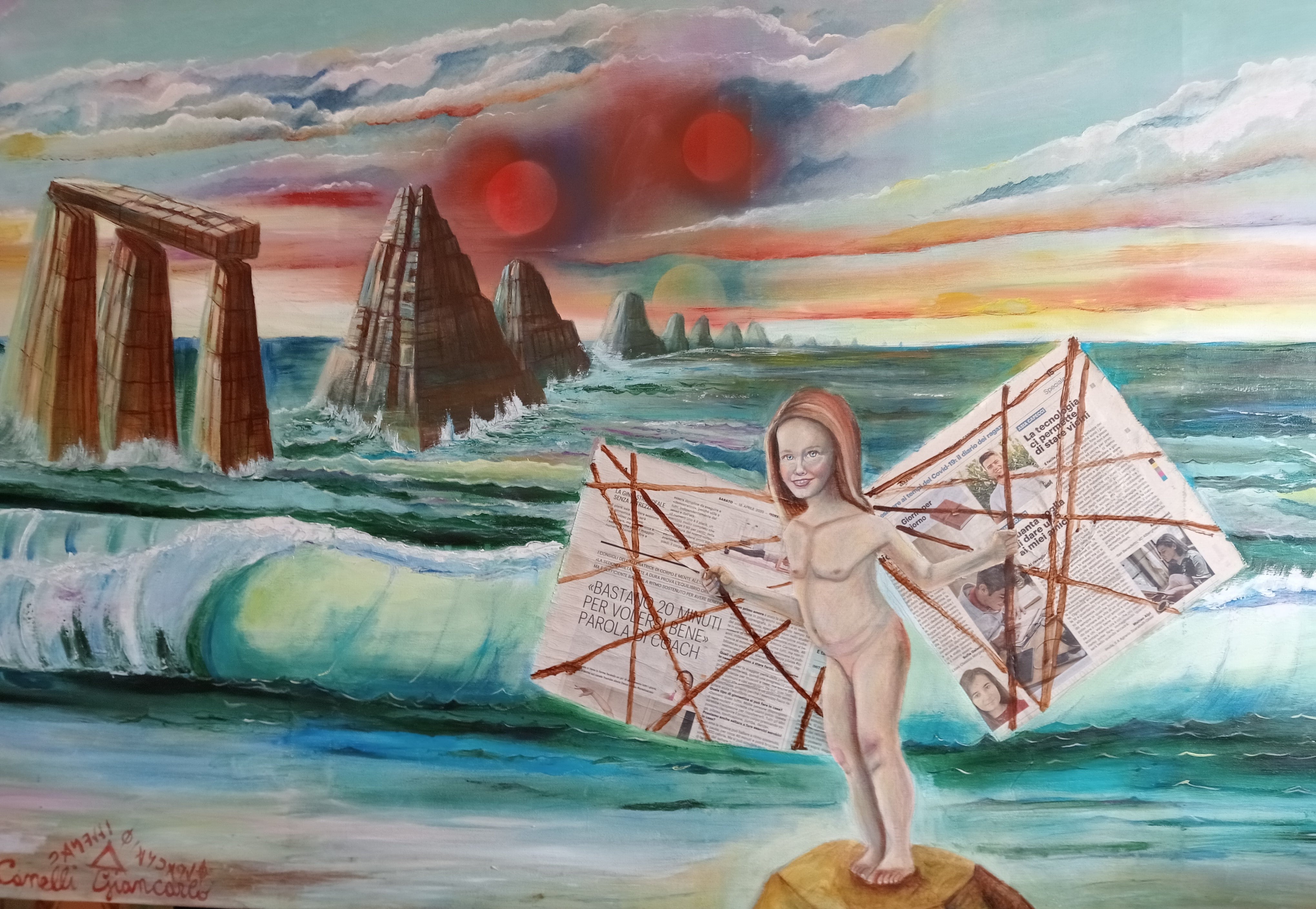 La bambina dalle ali di carta