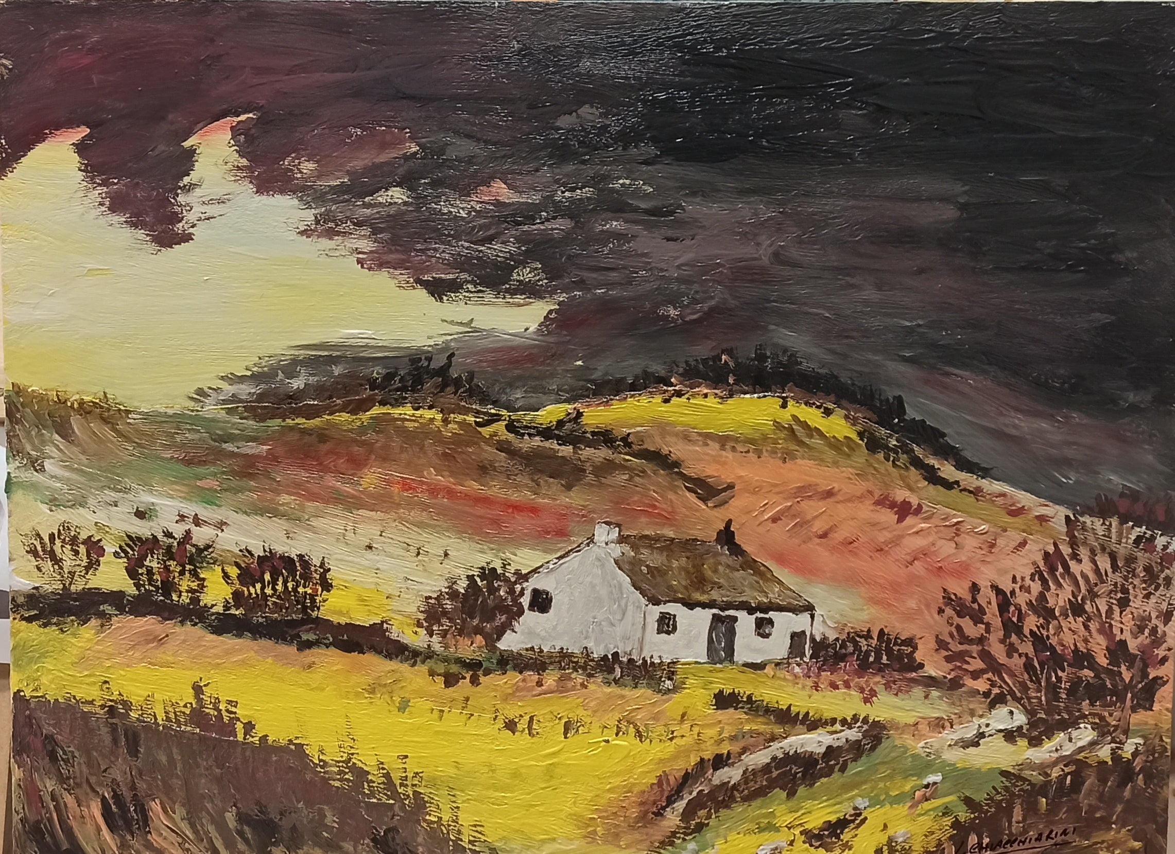 The rustic cottage