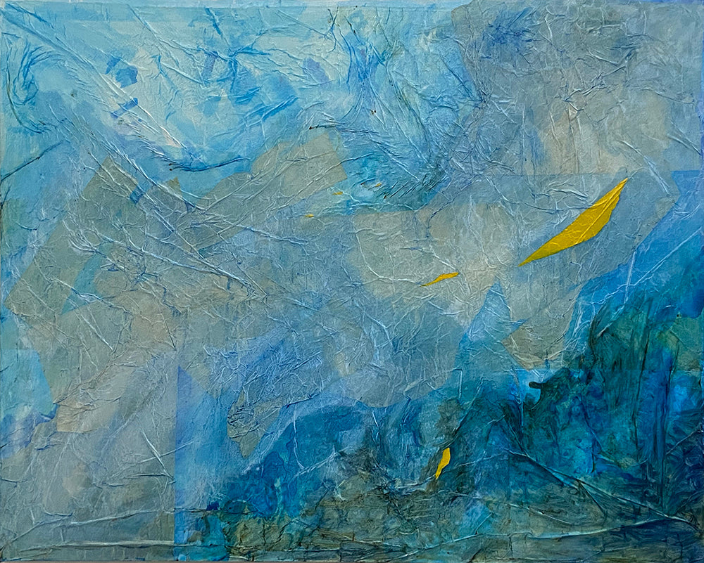 The yellow moon