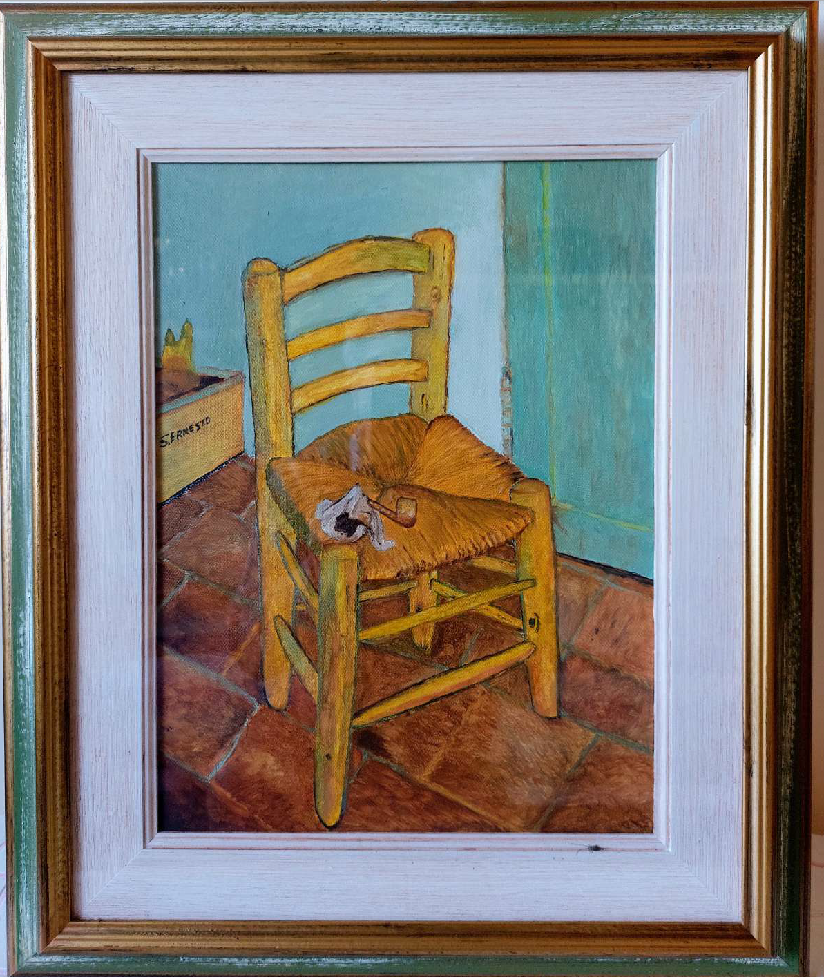 Obra de Vincent Van Gogh. La Silla