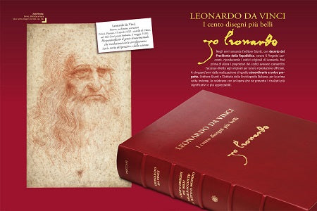Leonardo Da Vinci - I Cento disegni più belli ( Anatomia e studi di Natura) - Giunti Treccani