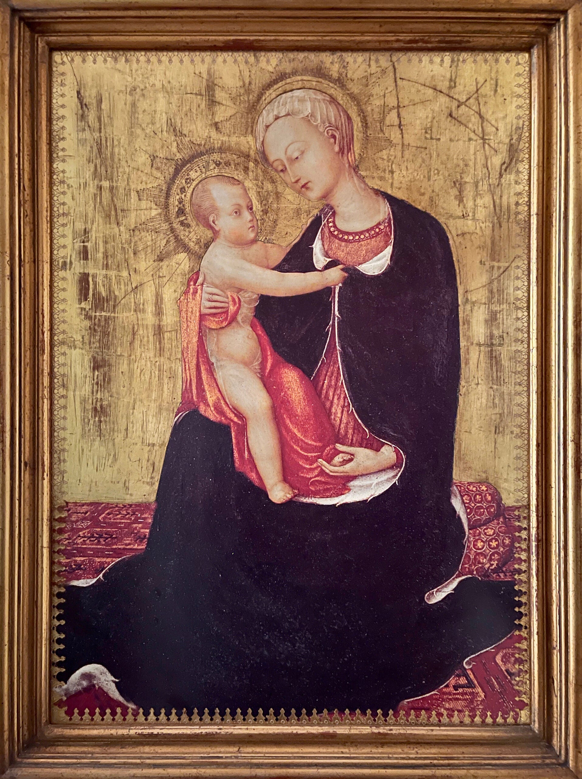 Scrinium: Exempla Perfecta - Virgen de la Humildad de Stefano Sassetta