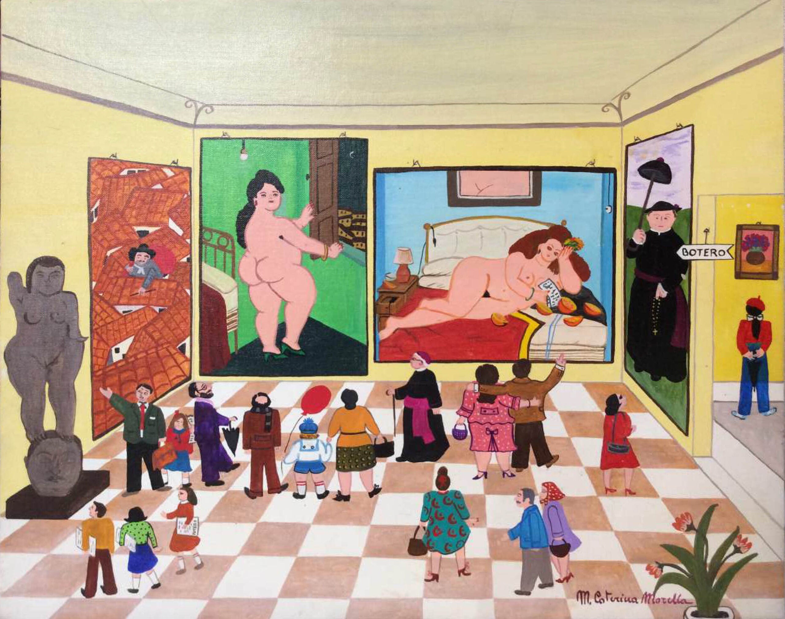 María Caterina Marella - Homenaje a Botero