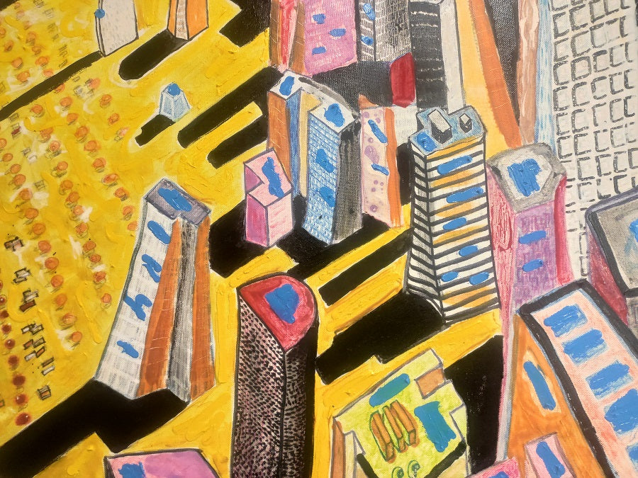 Sotto l’ombra degli edifici