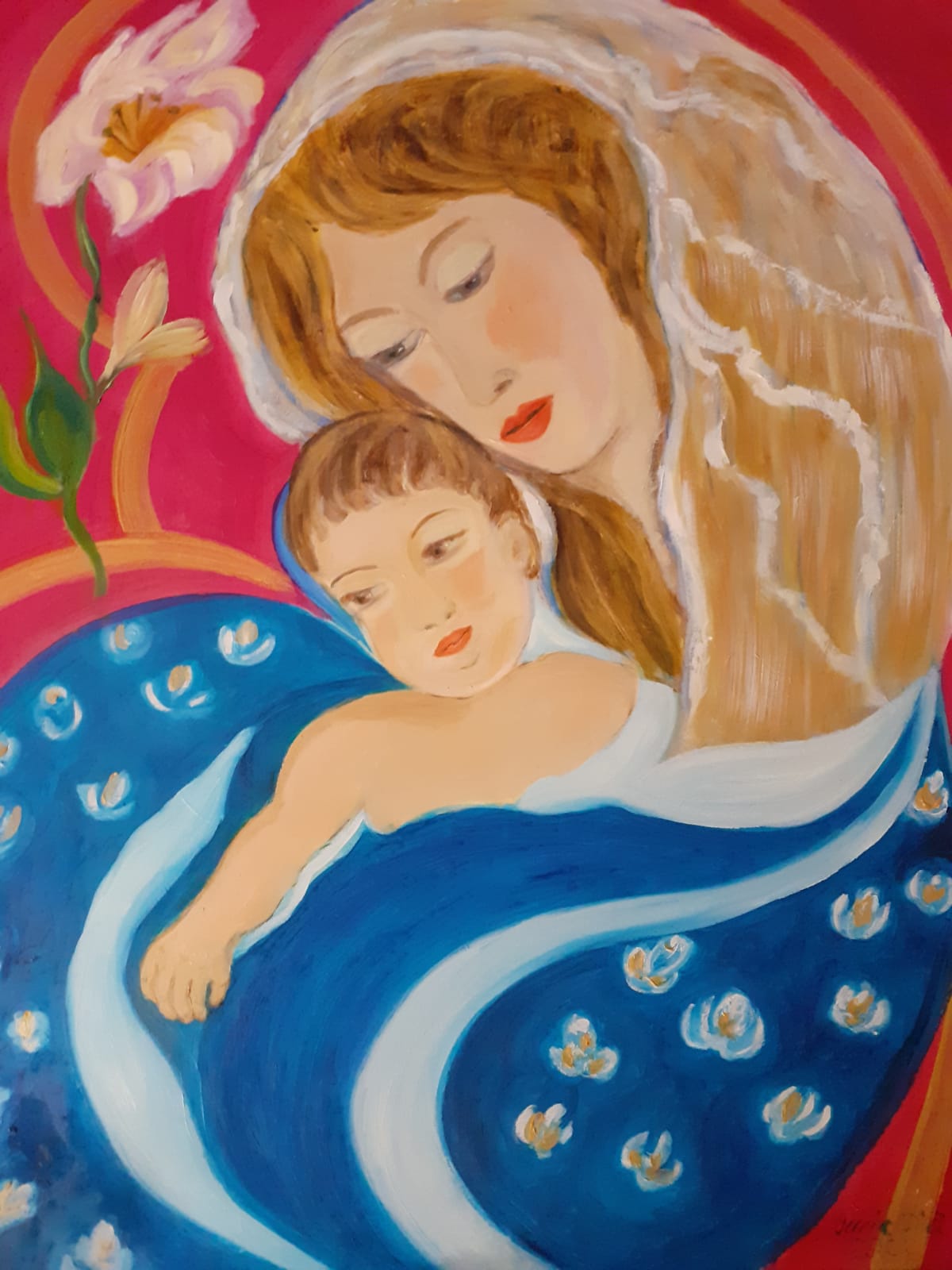 Mary and her child