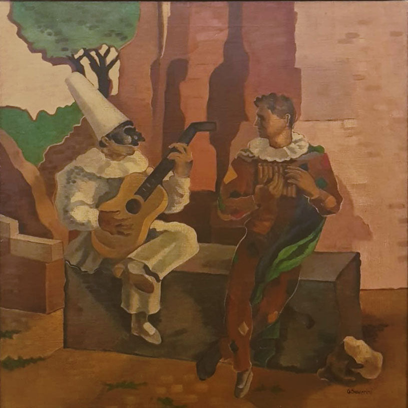 Attribuito a Severini - Le maschere