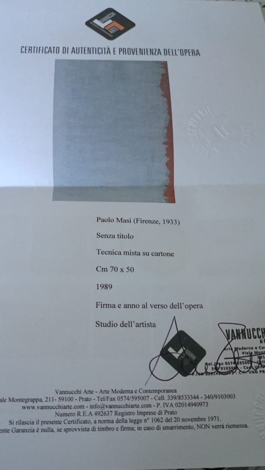 PAOLO MASI - UNTITLED 
